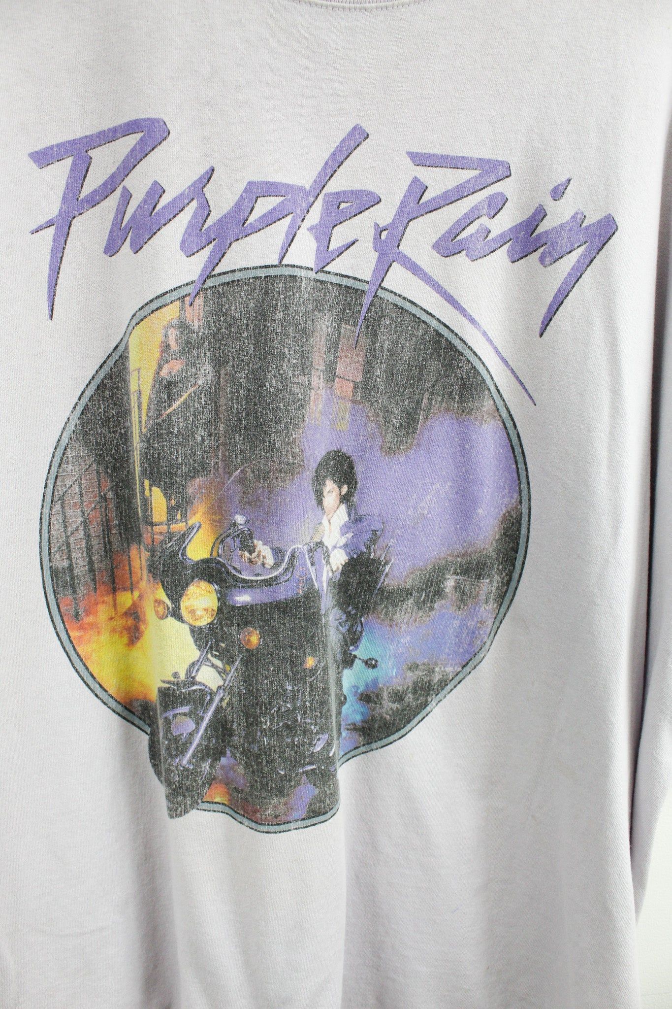 Prince Circle Purple Rain (Lilac) Tee sold by HG Vintage product image thumbnail 2