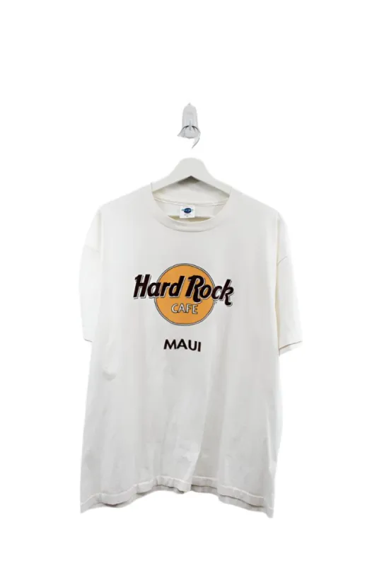 Z- Vintage Hard Rock Cafe Maui Logo Single Stitch Tee sold by HG Vintage
