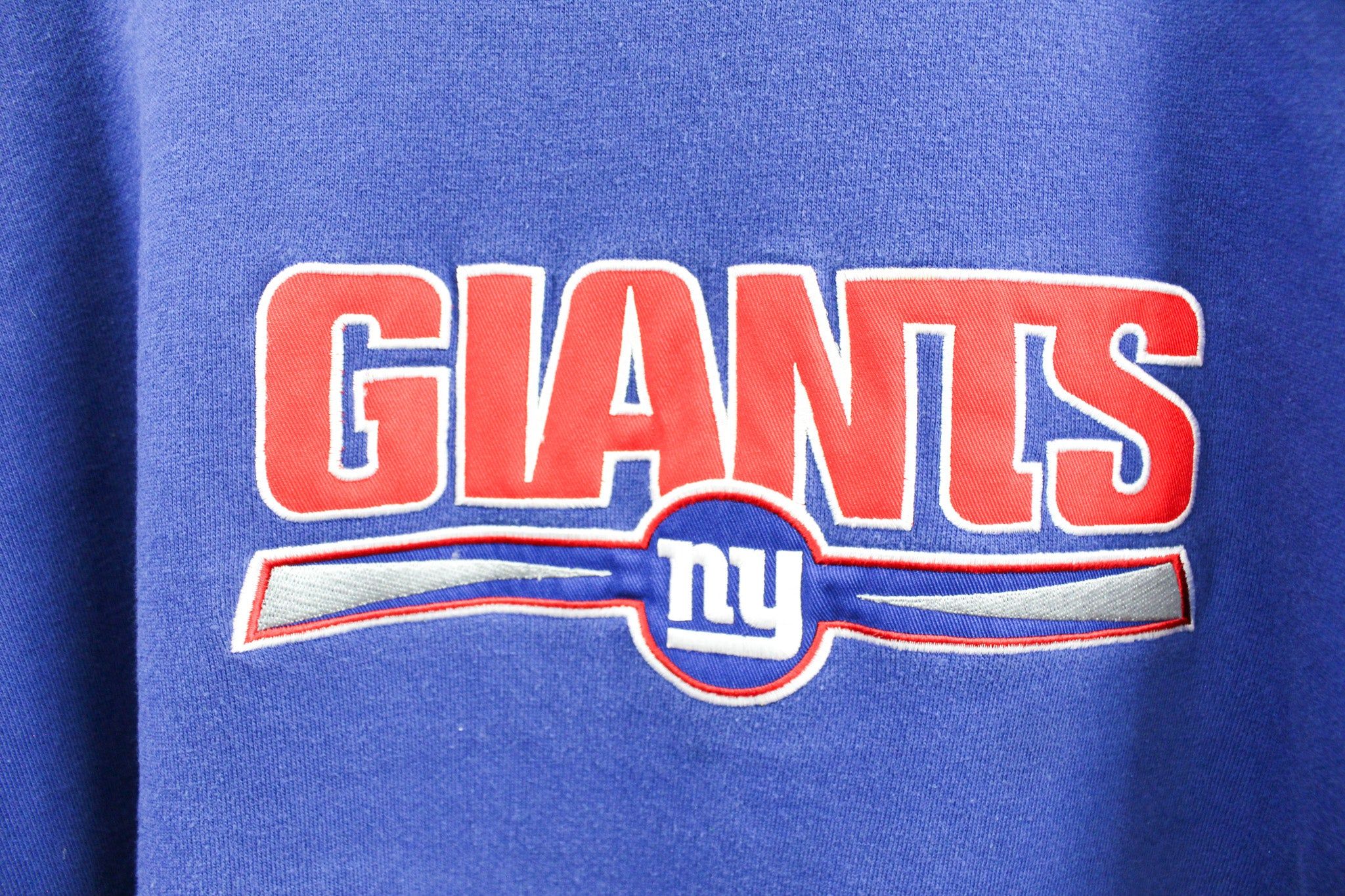 Vintage NFL New York Giants Embroidered Script Crewneck sold by HG Vintage product image thumbnail 2