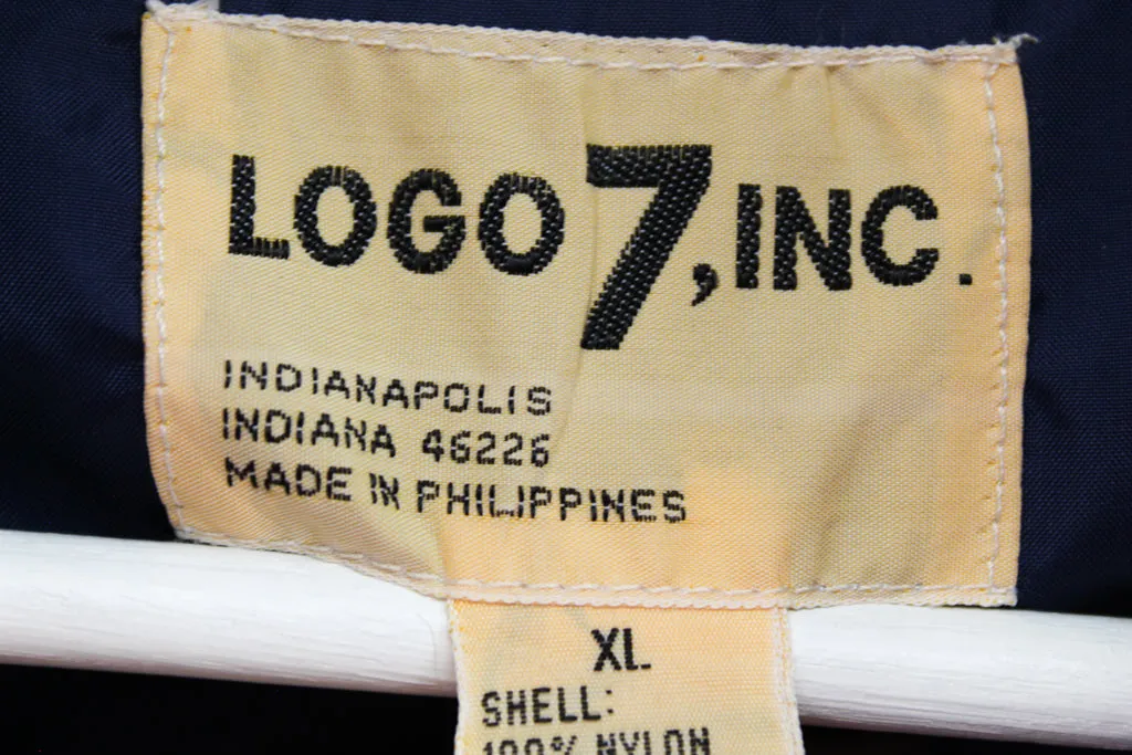 Z - Vintage Logo 7 NFL Indianapolis Colts Embroidered Logo Nylon Windbreaker sold by HG Vintage product image thumbnail 4