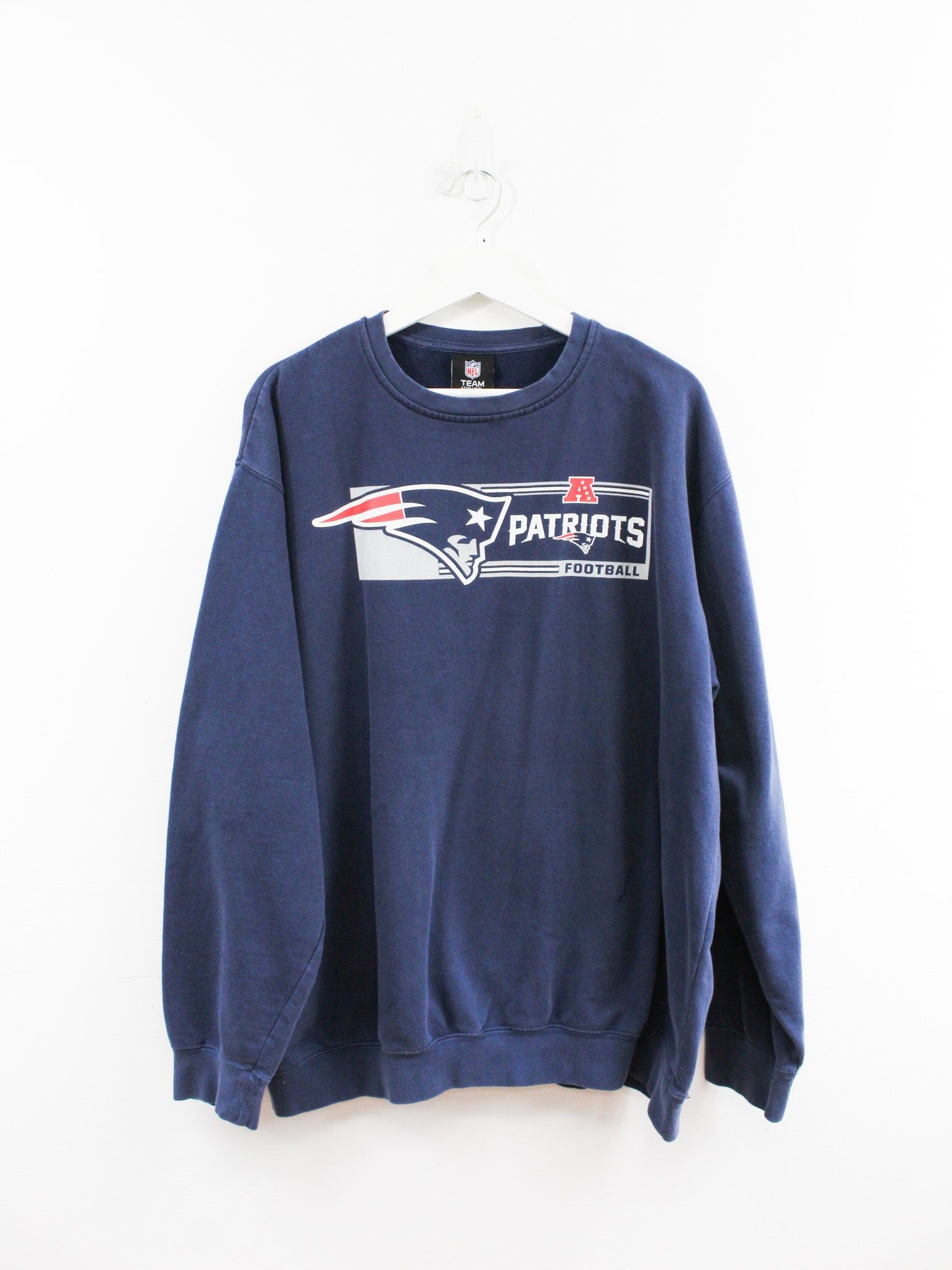 NFL New England Patriots AFC Logo Crewneck sold by HG Vintage