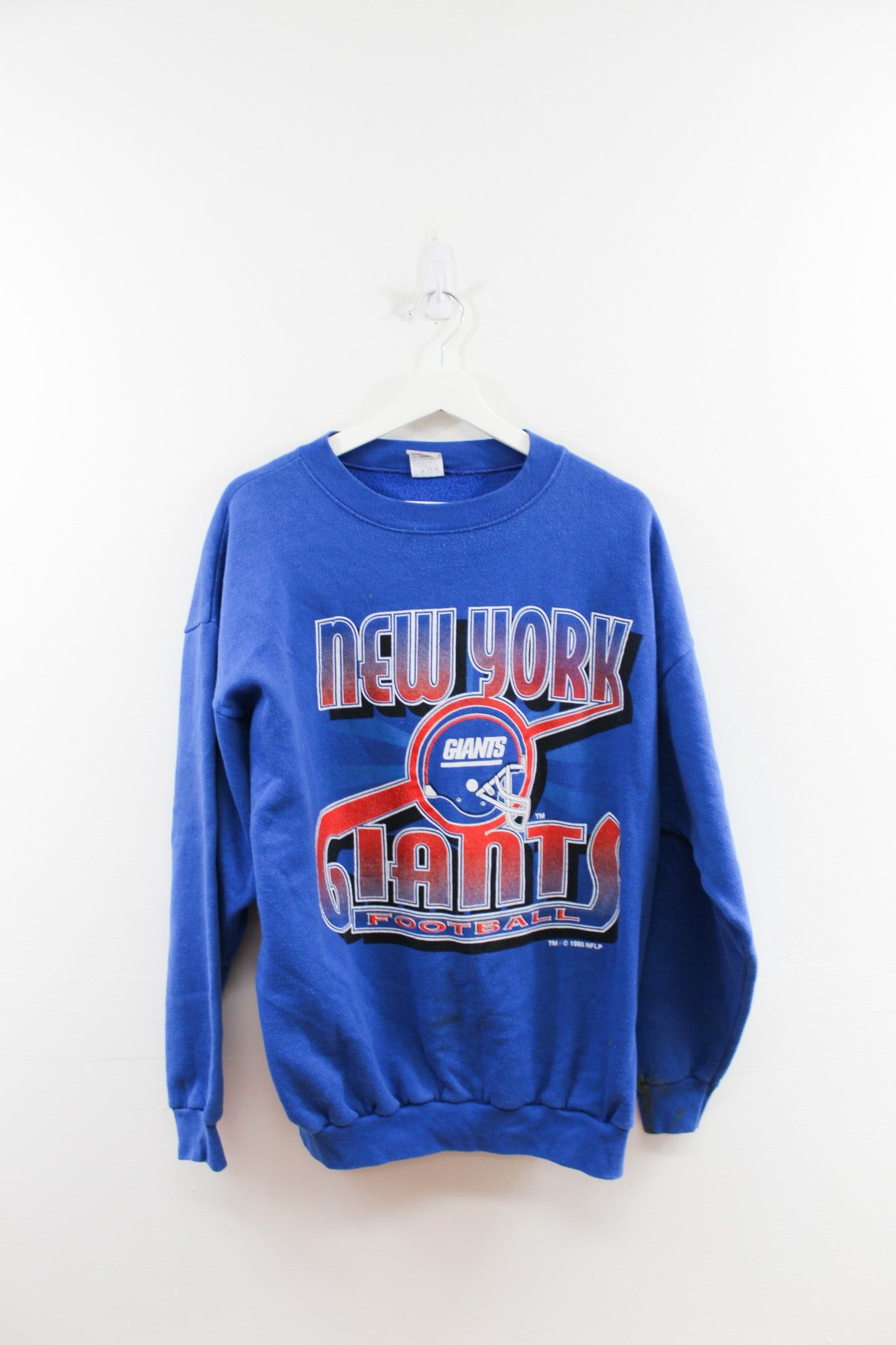 CC- Vintage NFL 1995 New York Giants Helmet Crewneck sold by HG Vintage
