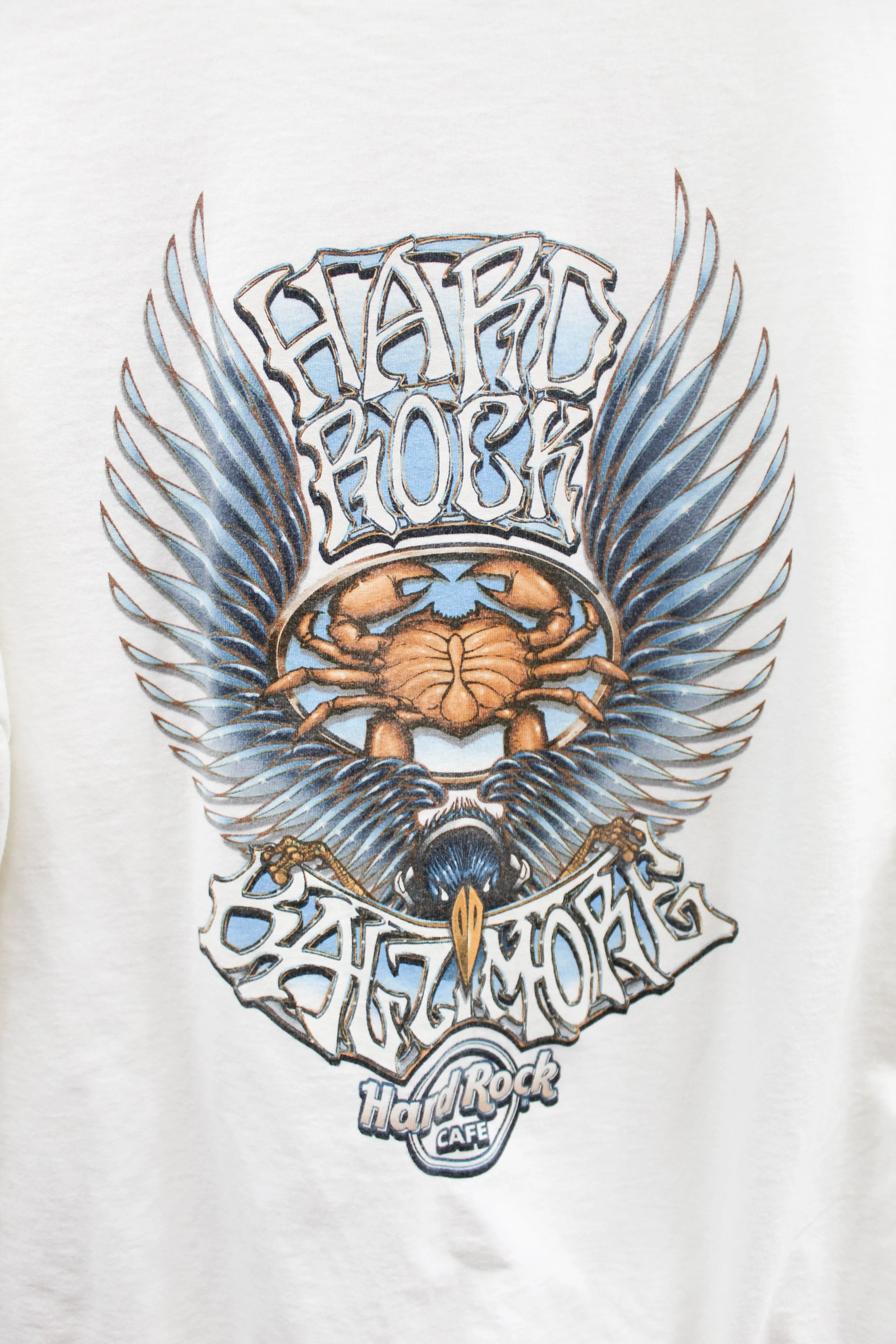X - Hard Rock Cafe Baltimore Raven & Crab Graphic Tee sold by HG Vintage product image thumbnail 5