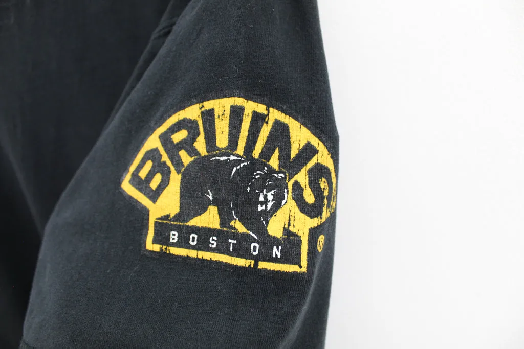 Z - NHL Boston Bruins Puff Print Graphic Tee sold by HG Vintage product image thumbnail 4