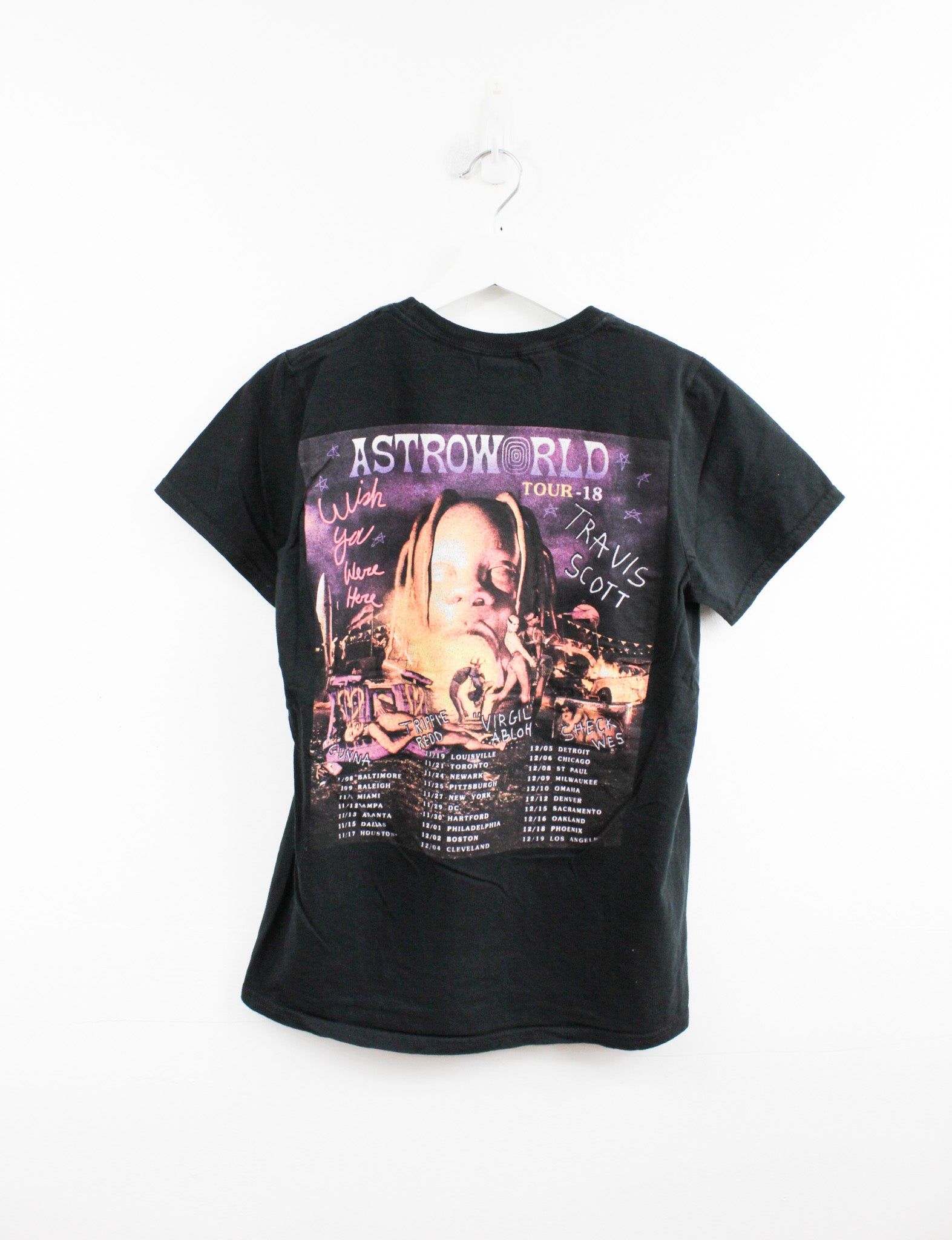 Travis Scott Astroworld Tour Tee sold by HG Vintage product image thumbnail 3