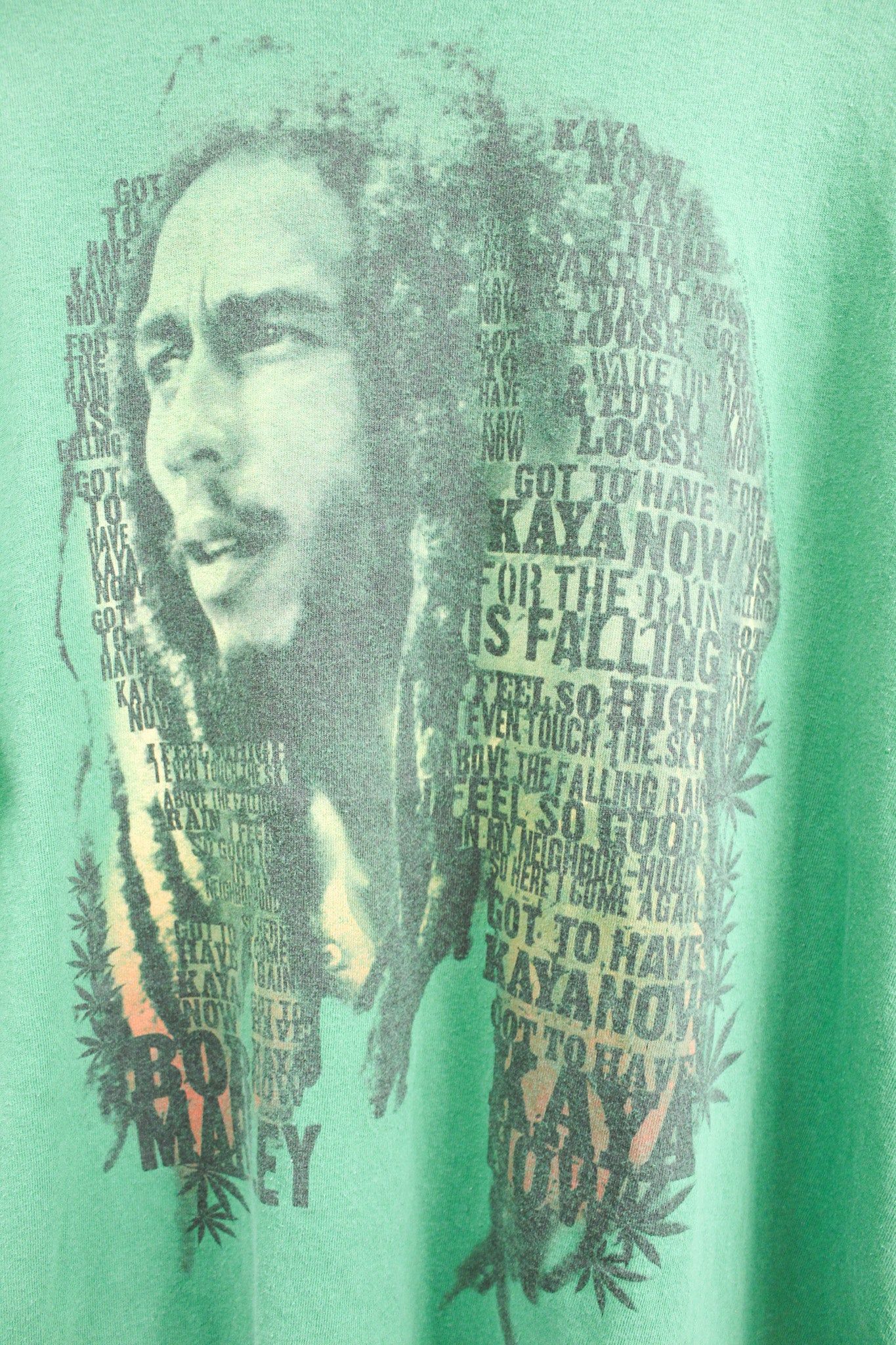 Bob Marley Picture & Script Tee sold by HG Vintage product image thumbnail 2