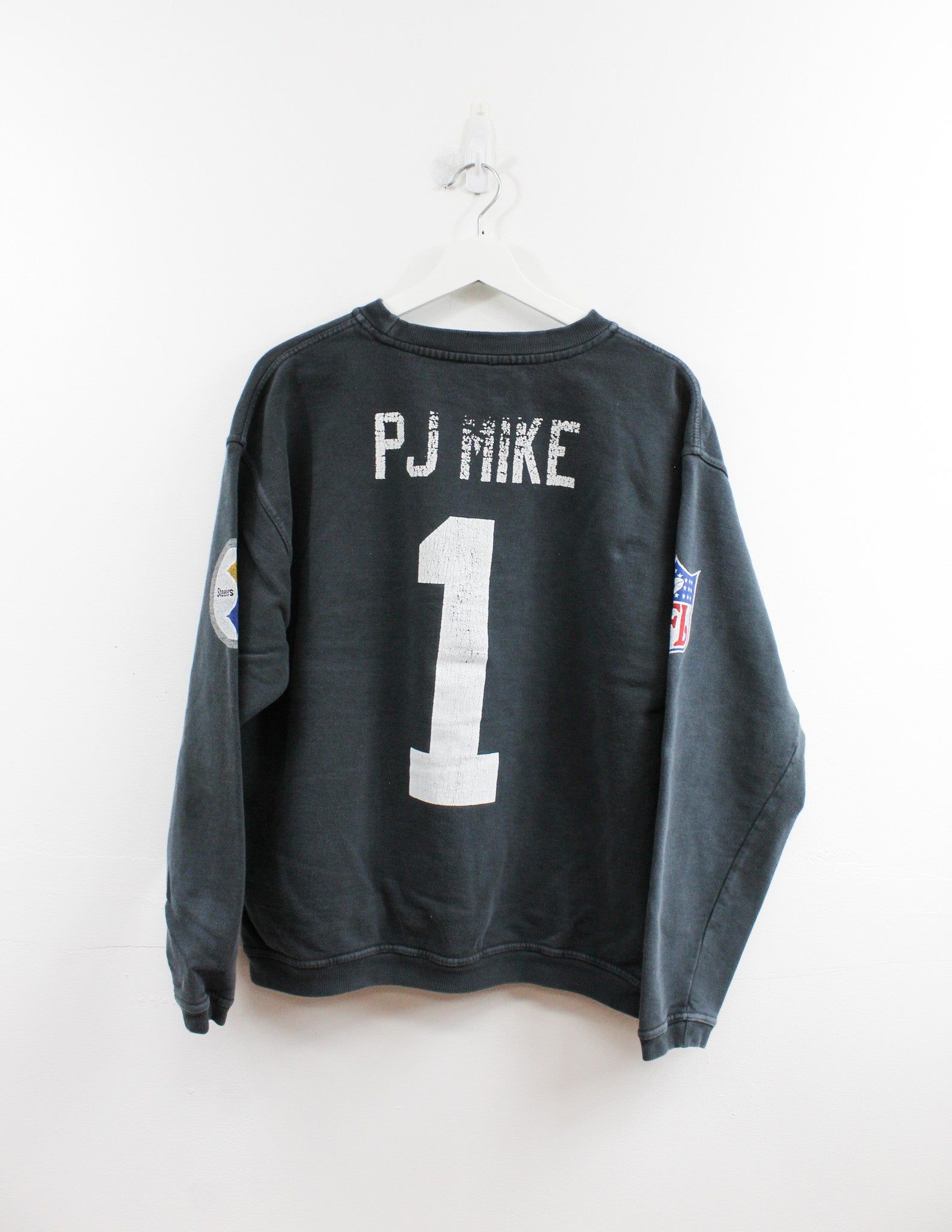 NFL Pittsburgh Steelers Script PJ Mike Crewneck sold by HG Vintage product image thumbnail 3