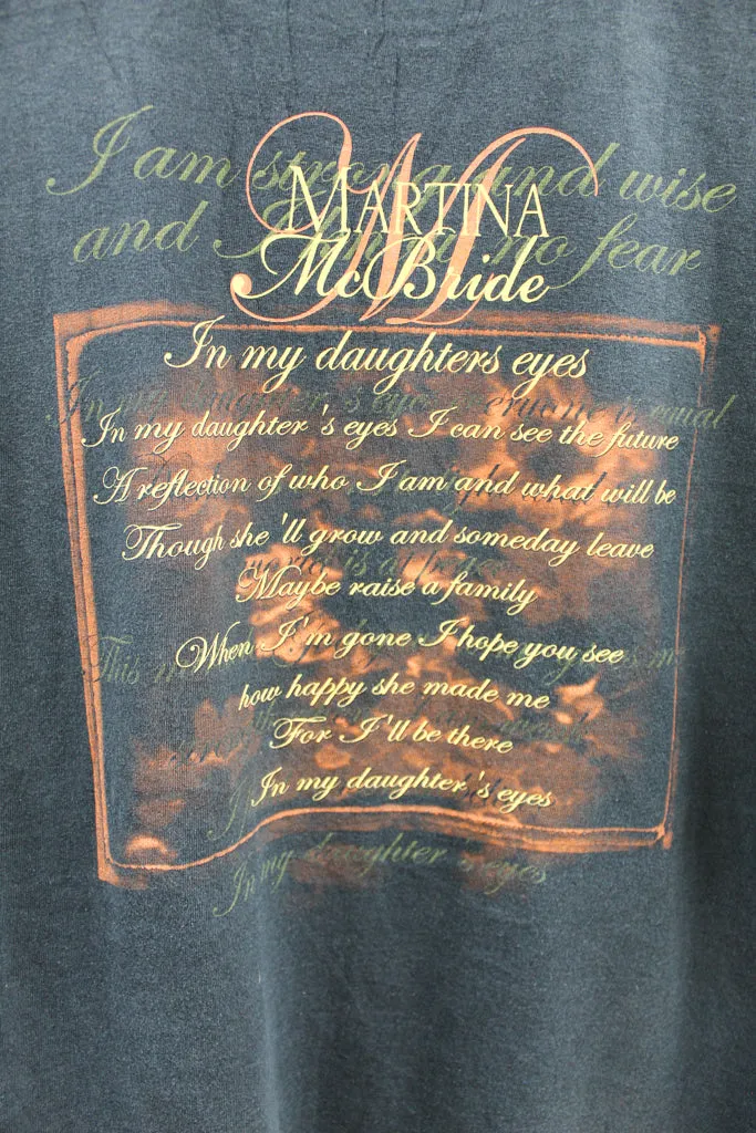 Z - Vintage Martina McBride In My Daughter's Eyes Picture Red Anvil Tag Tee sold by HG Vintage product image thumbnail 5