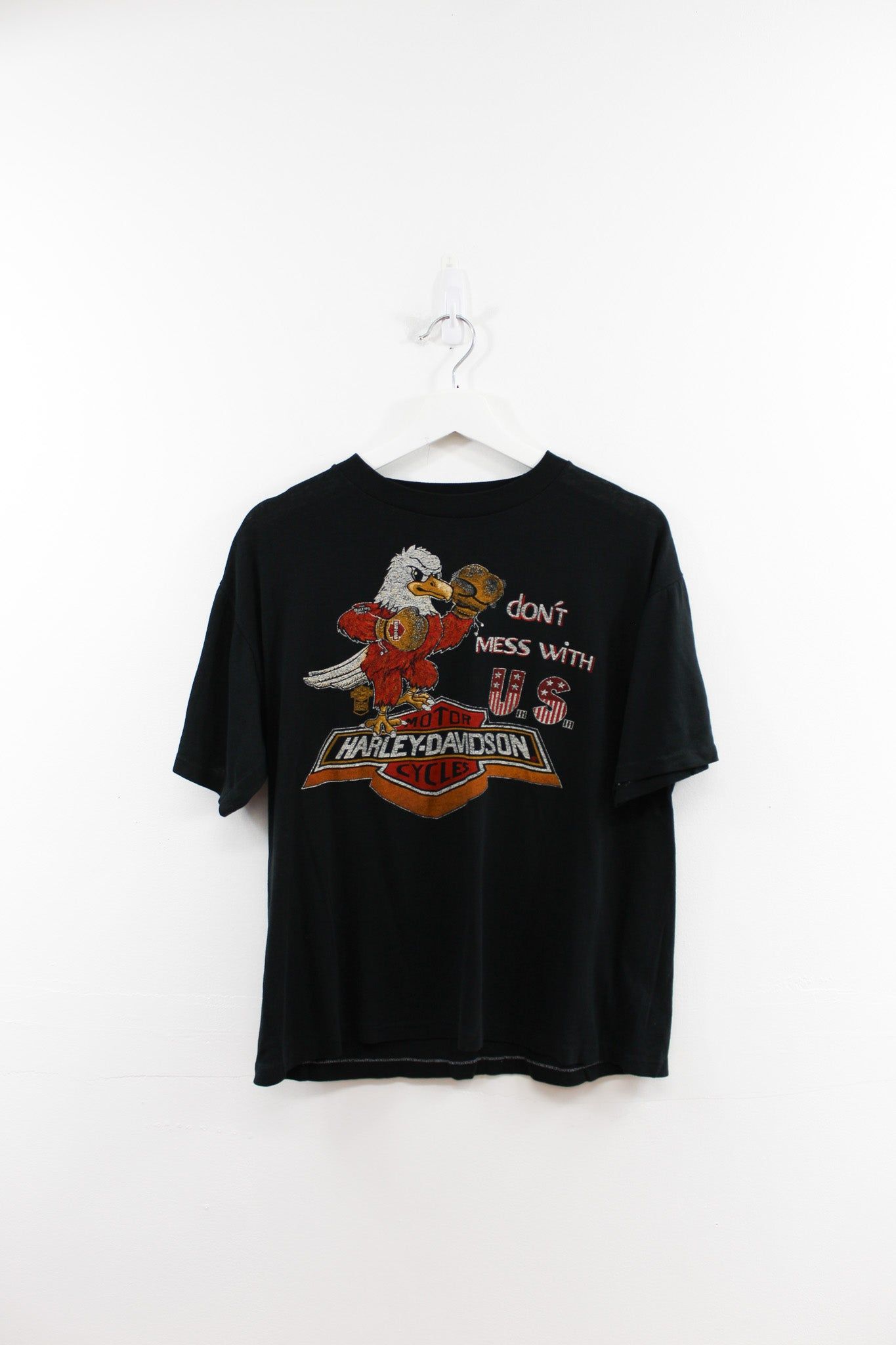 Vintage Harley Davidson Iowa Don't Mess With US Single Stitch Tee sold by HG Vintage