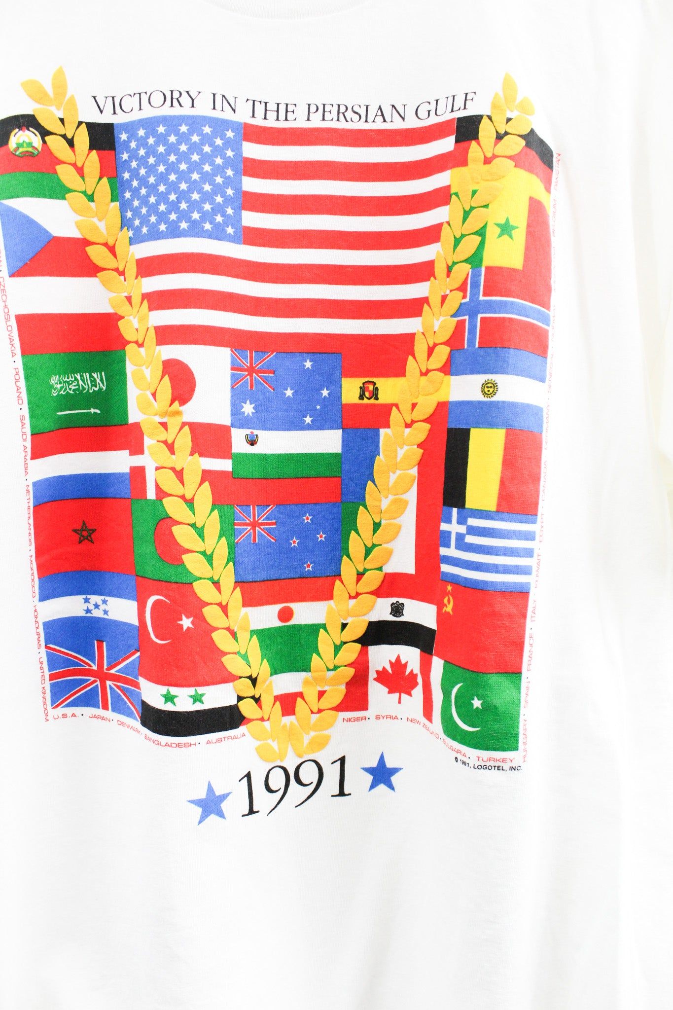 Vintage 1991 Victory In The Persian Gulf Graphic Tee sold by HG Vintage product image thumbnail 2