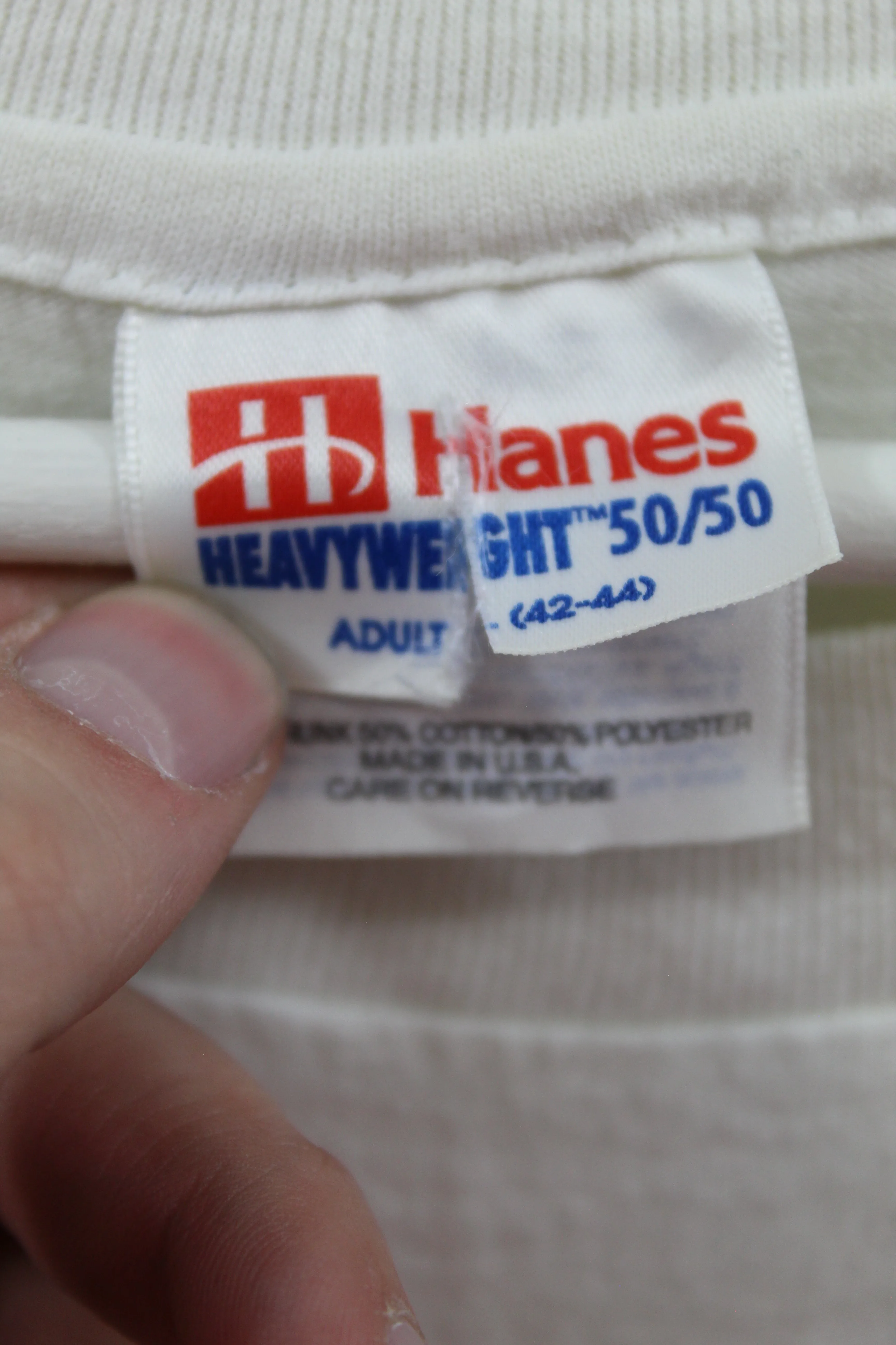 Z - Vintage Single Stitch NFL Joe Namath Football Camp Hanes Heavyweight Tee sold by HG Vintage product image thumbnail 3