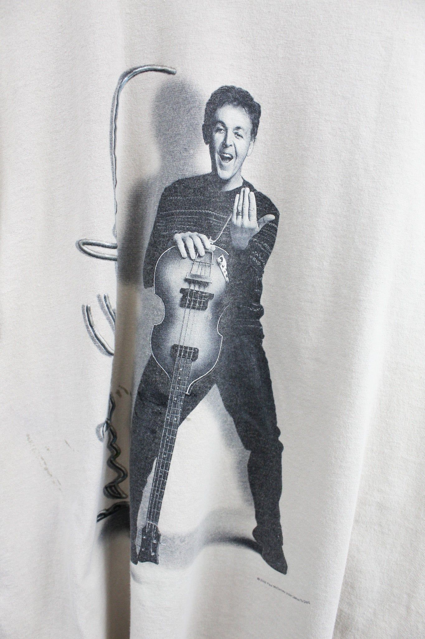 Paul McCartney Picture Tee sold by HG Vintage product image thumbnail 2