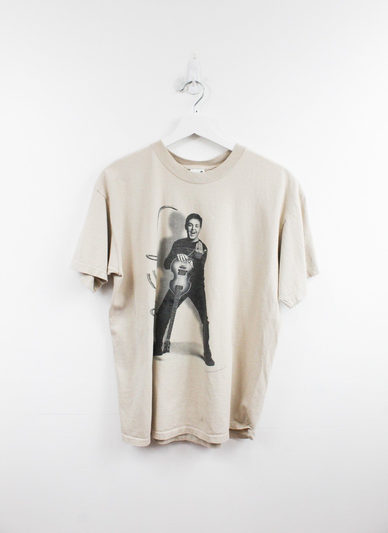 Paul McCartney Picture Tee sold by HG Vintage