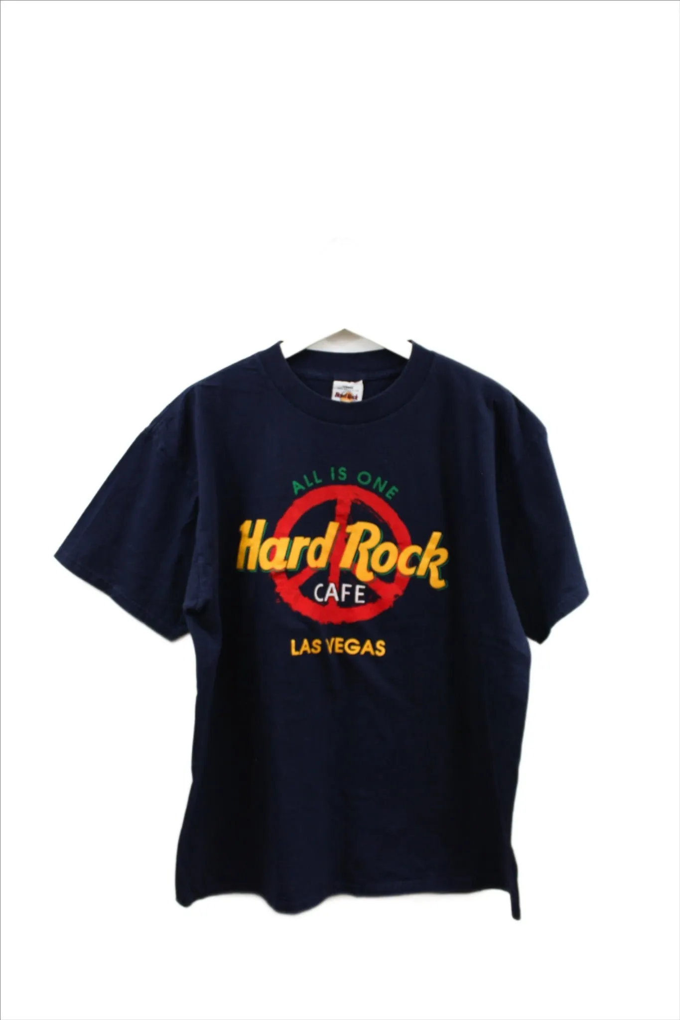 X - Vintage Hard Rock Cafe Las Vegas Peace Sign Tee sold by HG Vintage