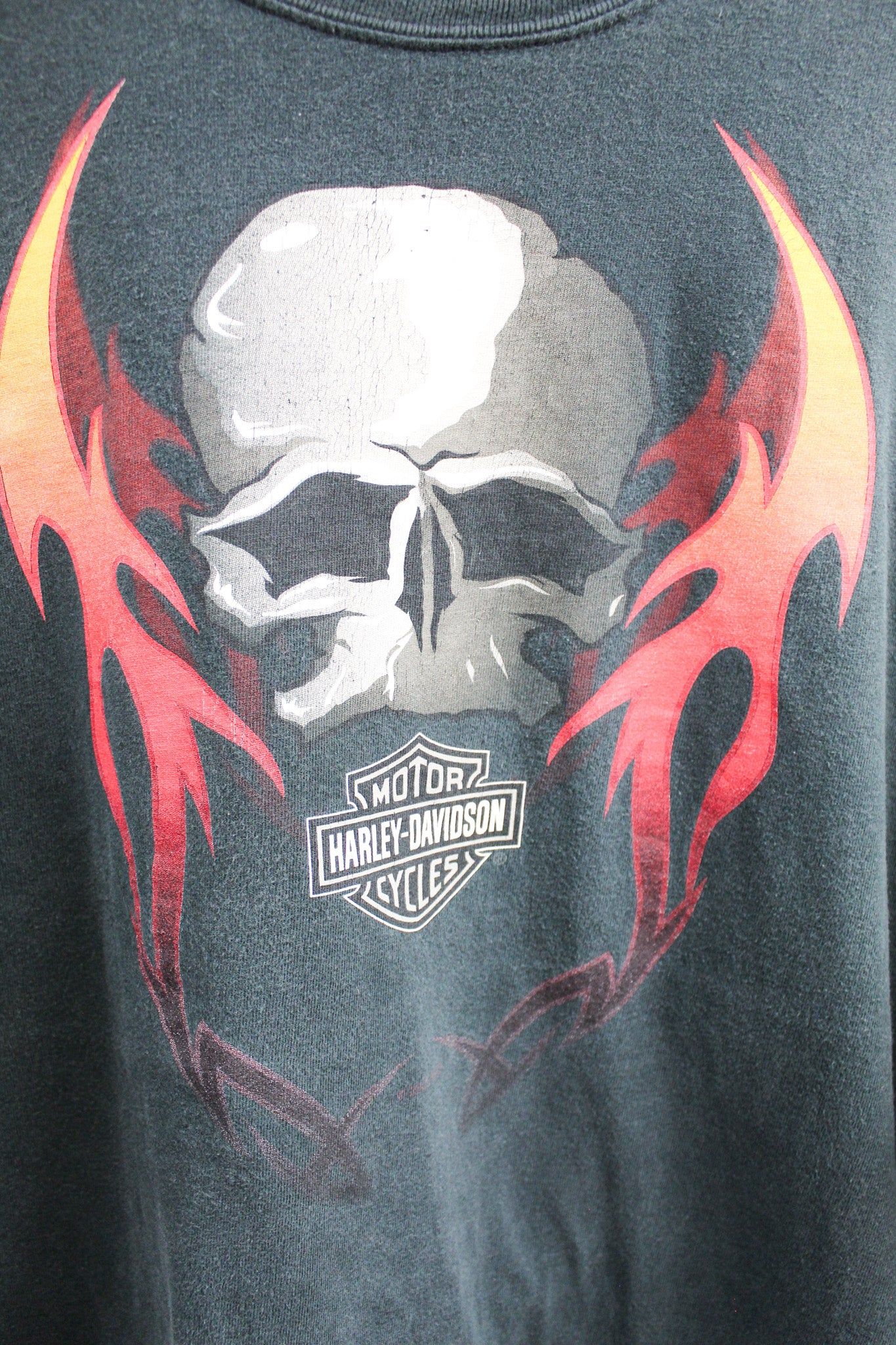 Vintage 1998 Harley Davidson Liberty Rahway NJ. Long Sleeve Tee sold by HG Vintage product image thumbnail 2