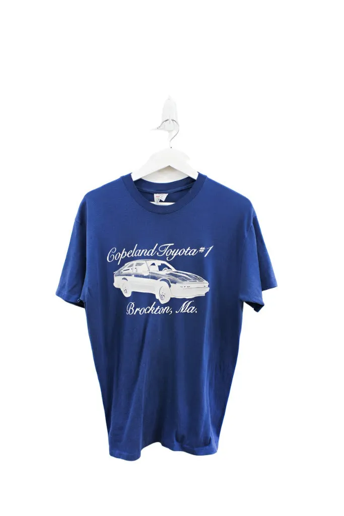 Z - Vintage Single Stitch Copeland Toyota Brockton MA Tee sold by HG Vintage