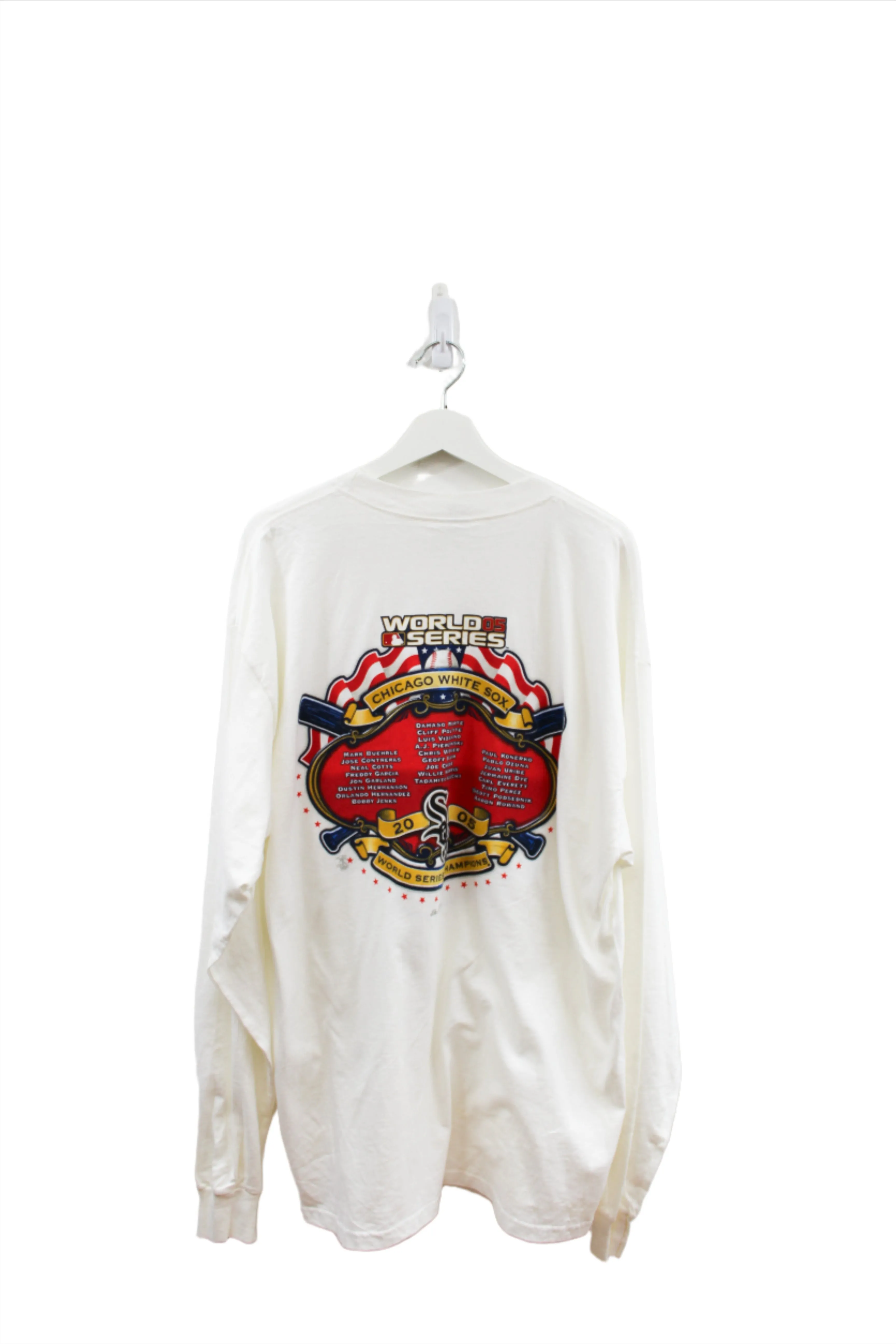 Z - Vintage 2005 MLB Chicago White Sox World Series Champ Long Sleeve Tee sold by HG Vintage product image thumbnail 3