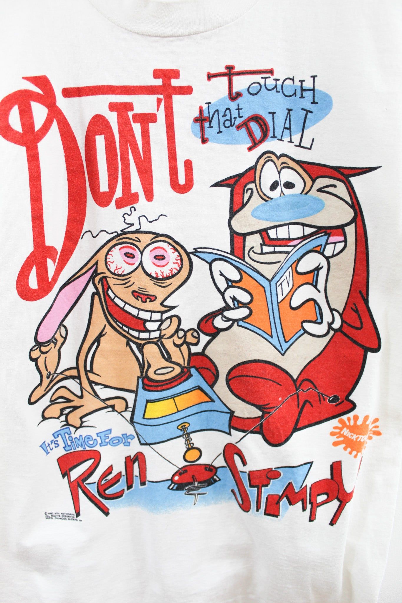 CC- Vintage 1992 Ren & Stimpy Graphic Single Stitch Tee sold by HG Vintage product image thumbnail 2