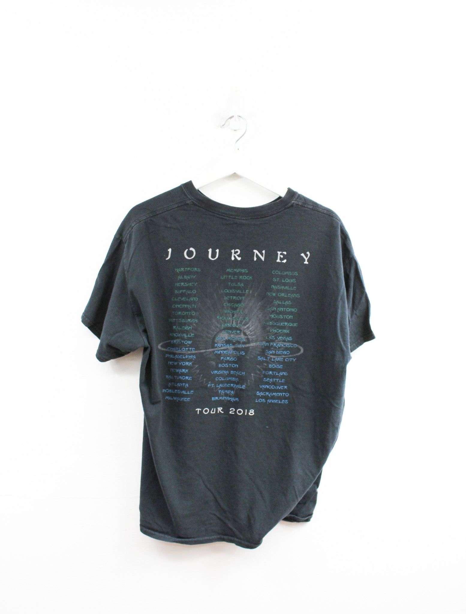 Journey 2018 Tour Tee sold by HG Vintage product image thumbnail 4