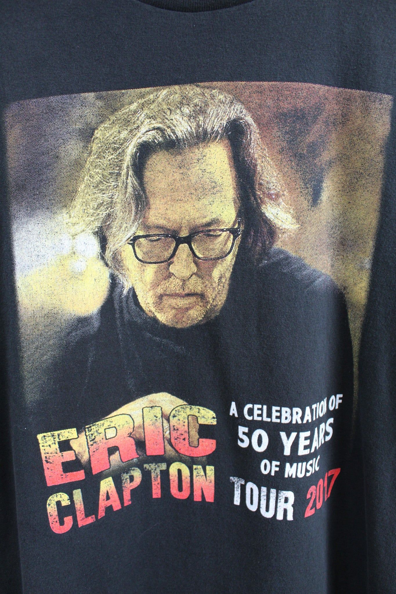 Eric Clapton 2017 Tour Tee sold by HG Vintage product image thumbnail 2