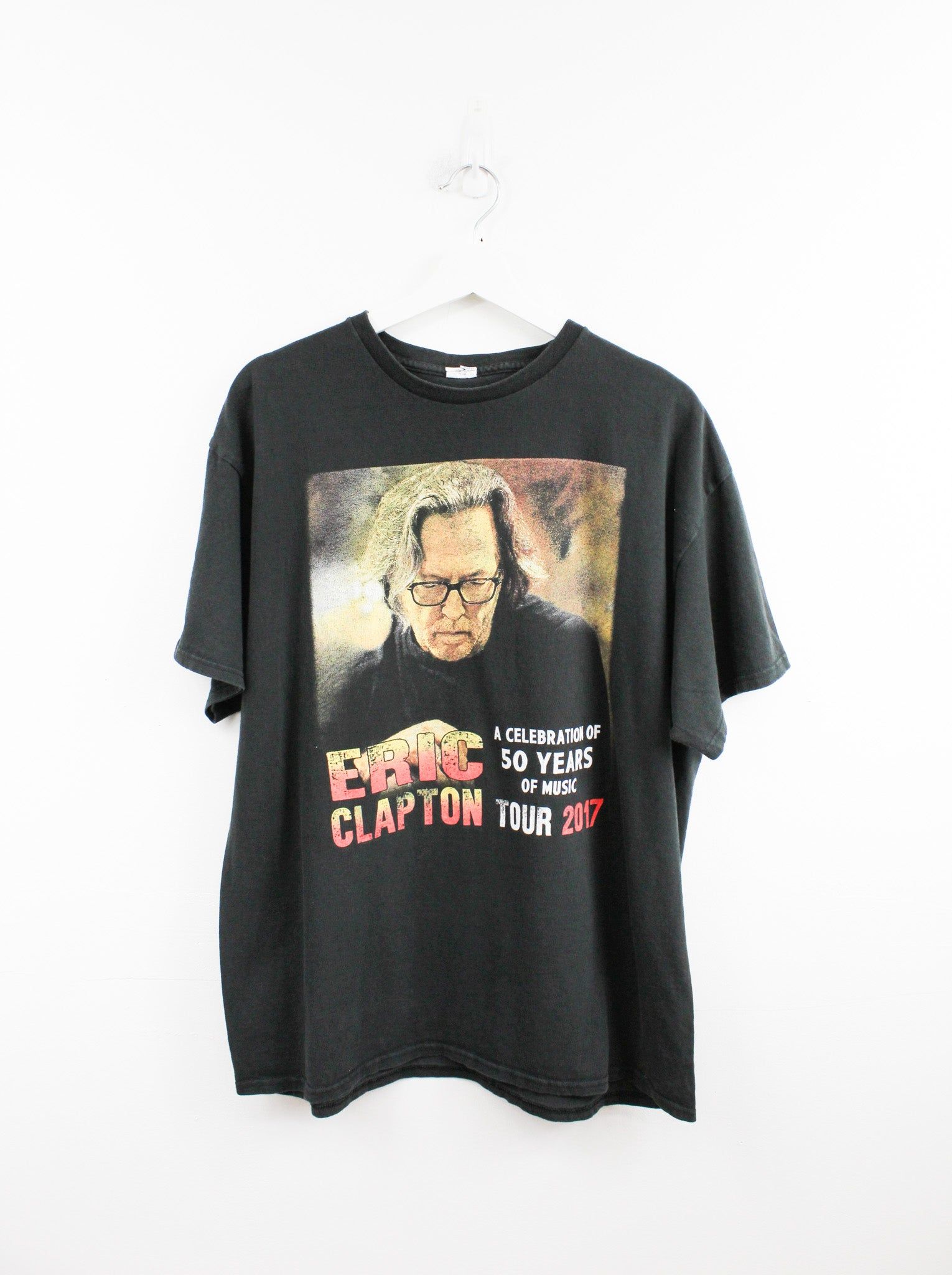 Eric Clapton 2017 Tour Tee sold by HG Vintage
