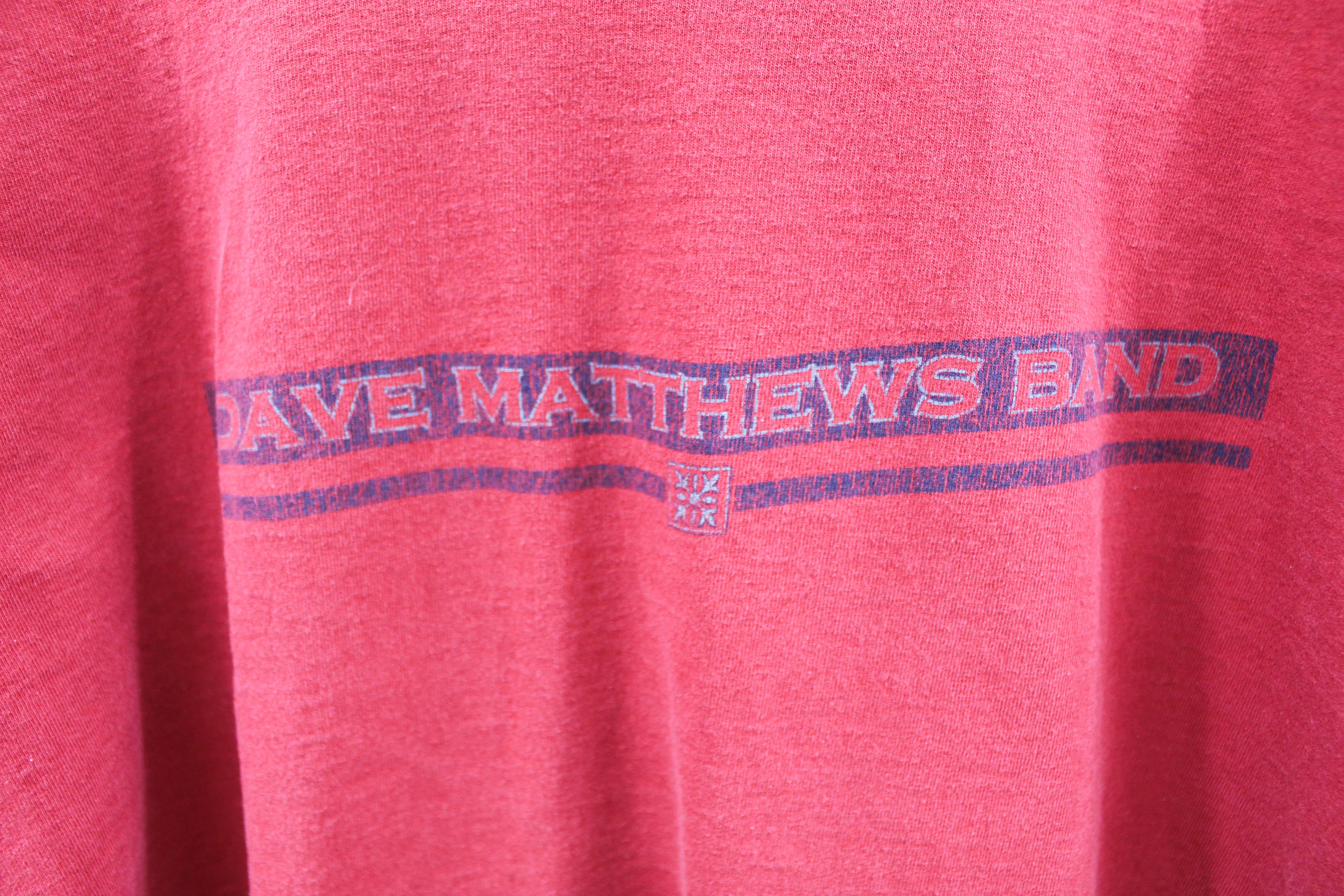X - Vintage Dave Matthews Band Ringer Tee sold by HG Vintage product image thumbnail 2