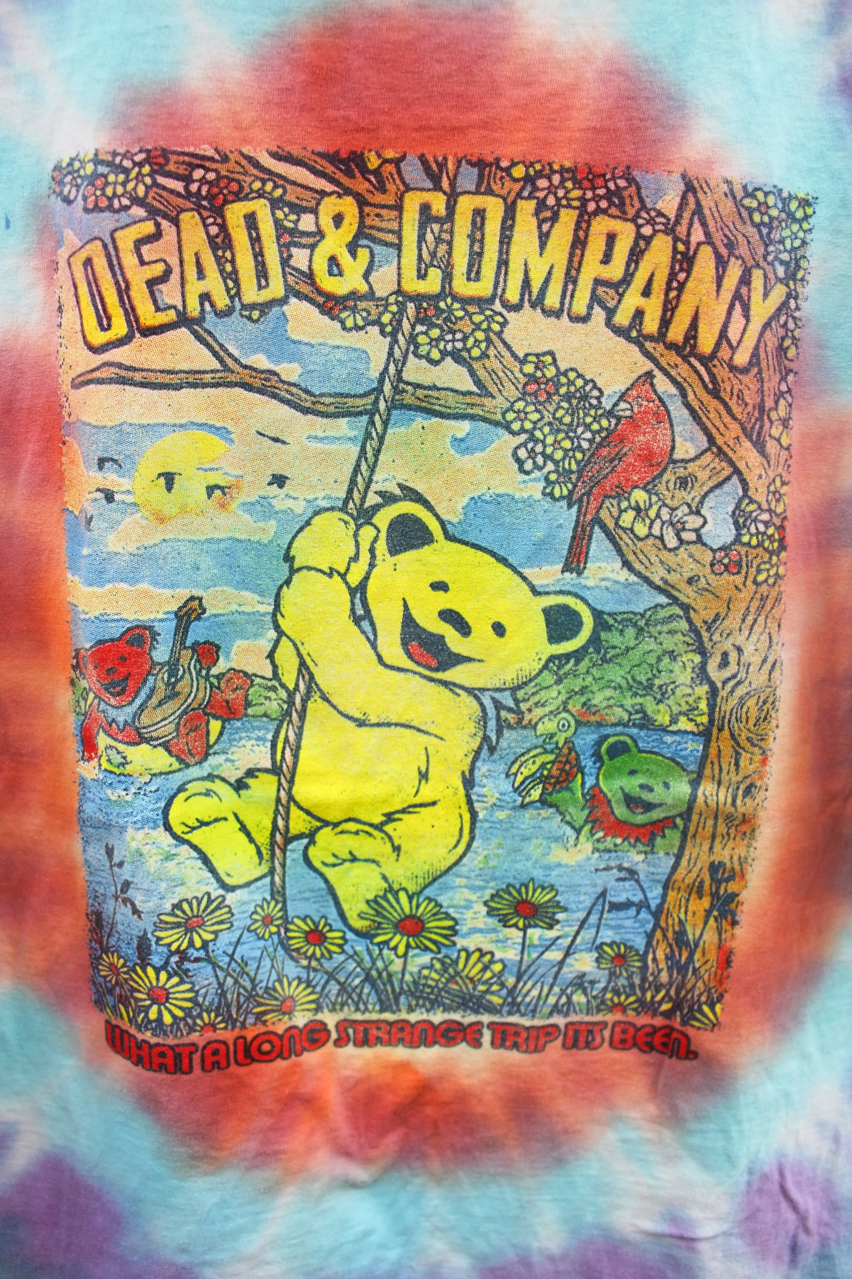 X - 2021 Grateful Dead What a long Trip its Been Tie Dye Tee sold by HG Vintage product image thumbnail 2