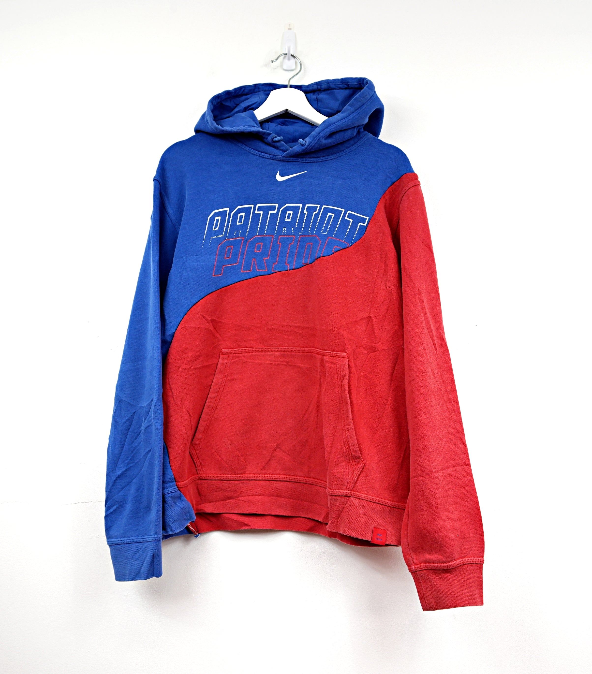 Haus Of Mojo Rework New England Patriots Swirl Unisex Hoodie sold by HG Vintage