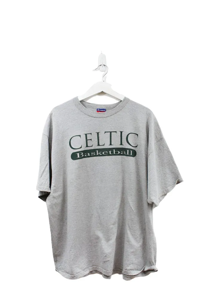 Z - Vintage Champions NBA Boston Celtics Script Tee sold by HG Vintage
