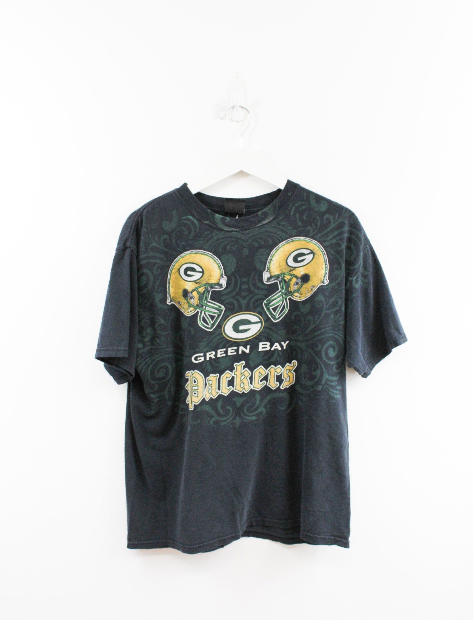 NFL Green Day Packers Helmets Tee sold by HG Vintage