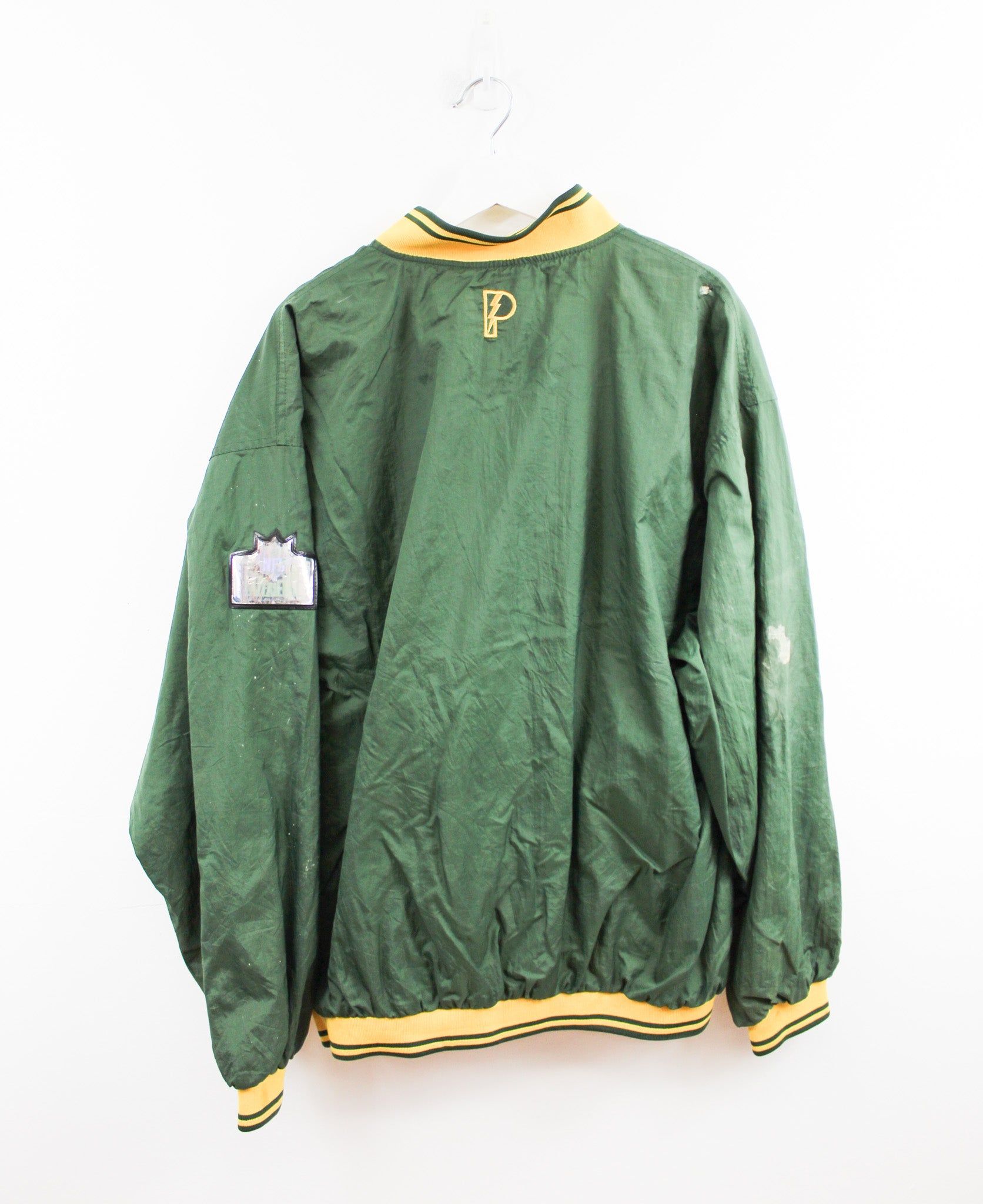 Vintage NFL Green Bay Packers Quarter Zip Windbreaker sold by HG Vintage product image thumbnail 4