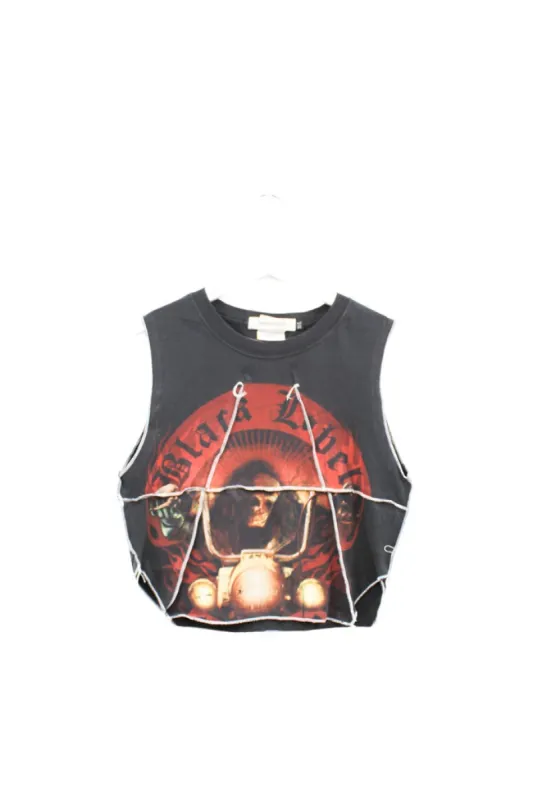 Z - Mojo Music Double Stitch Rework Black Label Society sold by HG Vintage