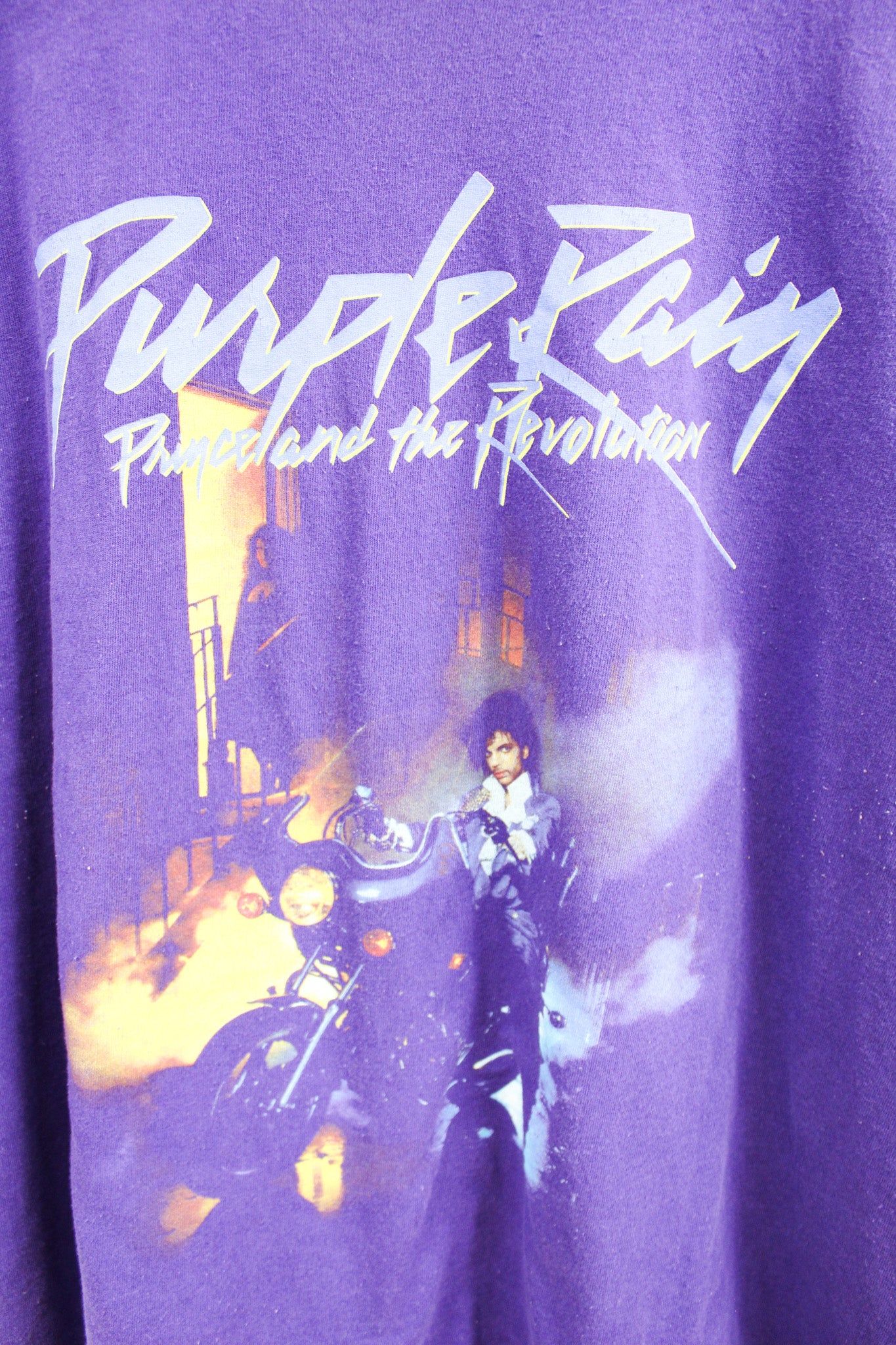 Prince Purple Rain (purple) Tee sold by HG Vintage product image thumbnail 2
