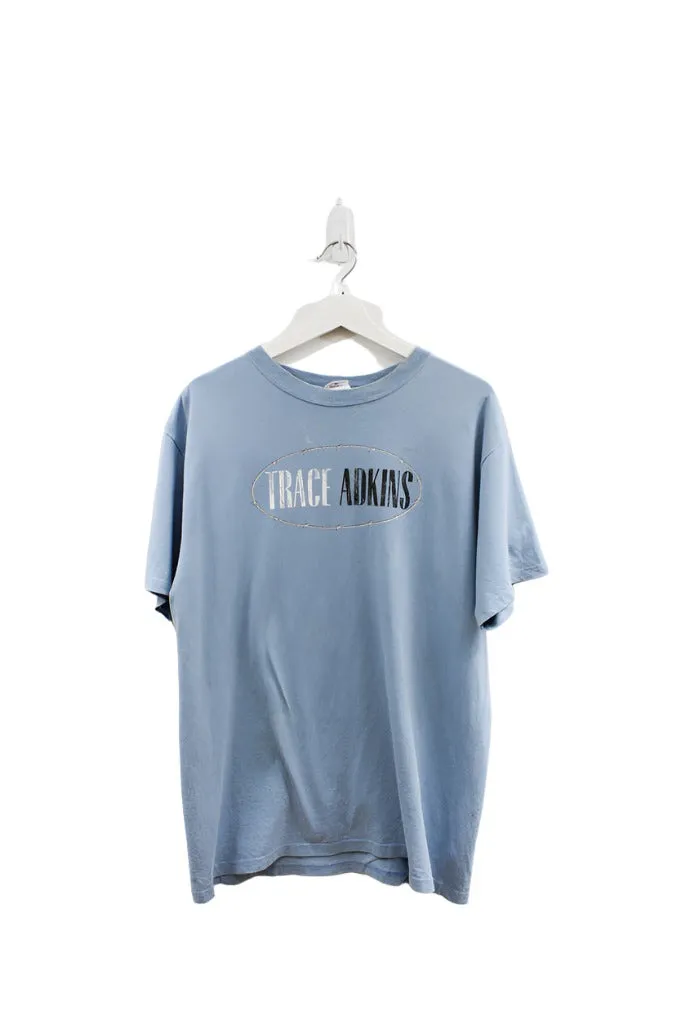 Z - Vintage 2007 Trace Adkins Dangerous Man Tour Red Anil Tag Tee sold by HG Vintage