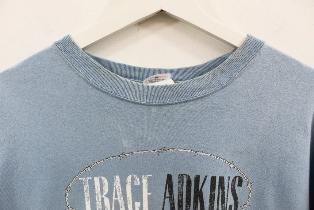 Z - Vintage 2007 Trace Adkins Dangerous Man Tour Red Anil Tag Tee sold by HG Vintage product image thumbnail 3