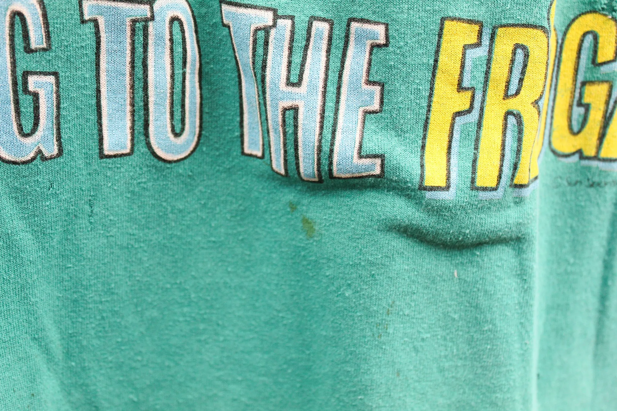 X - Vintage Single Stitch Running To The Fridge Tee sold by HG Vintage product image thumbnail 3