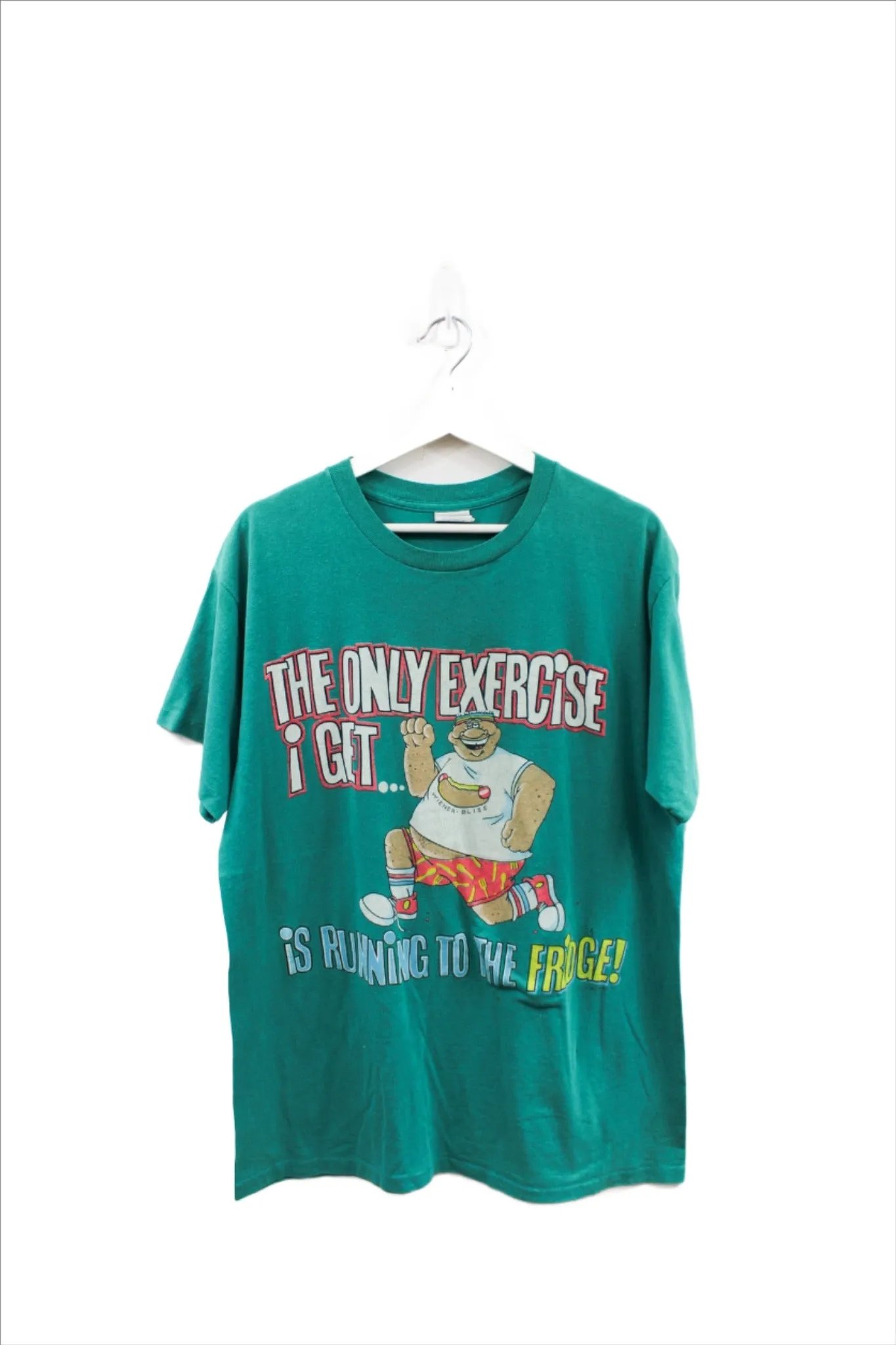 X - Vintage Single Stitch Running To The Fridge Tee sold by HG Vintage