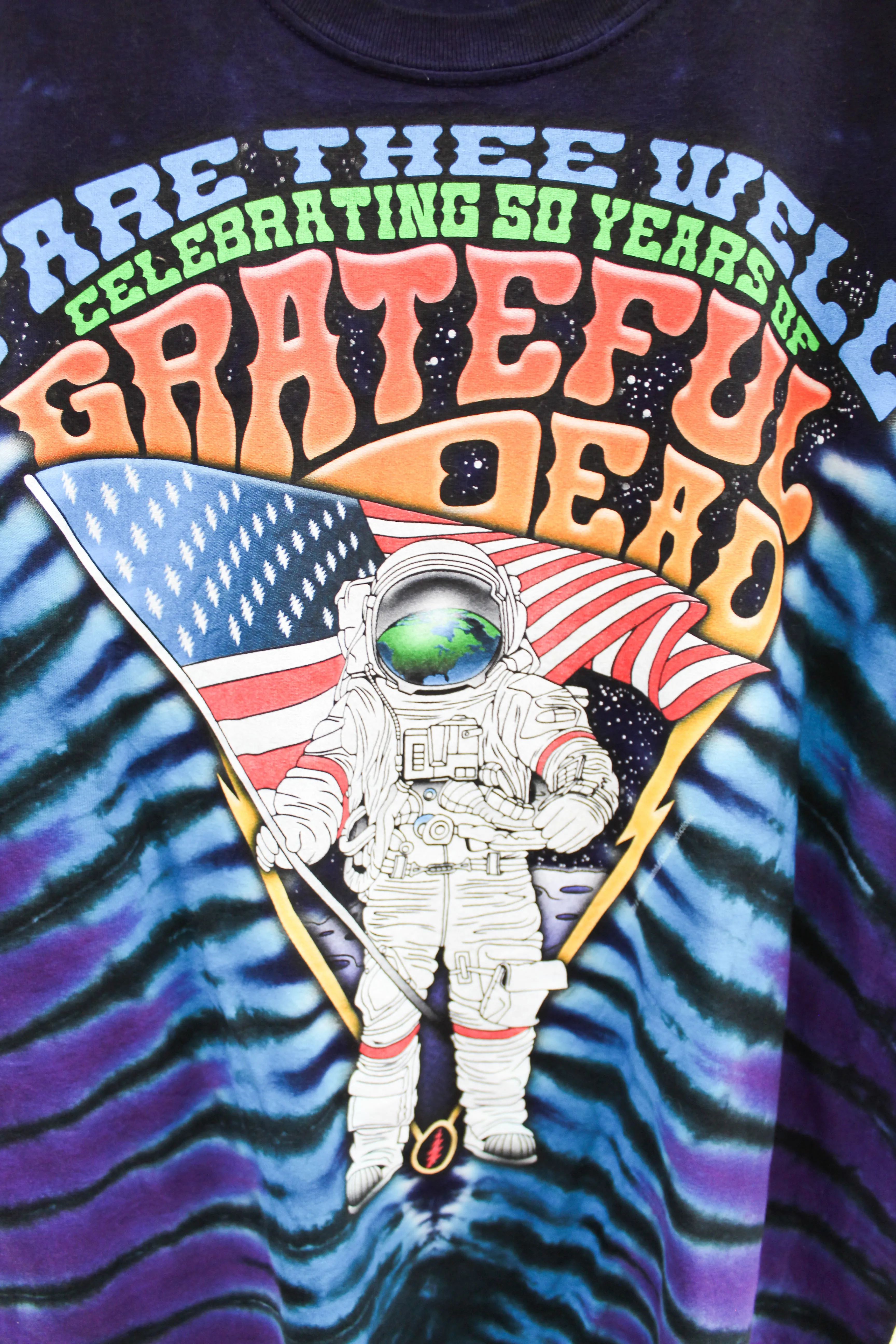 X- Grateful Dead Fare Thee Well Tie Dye Tee sold by HG Vintage product image thumbnail 2