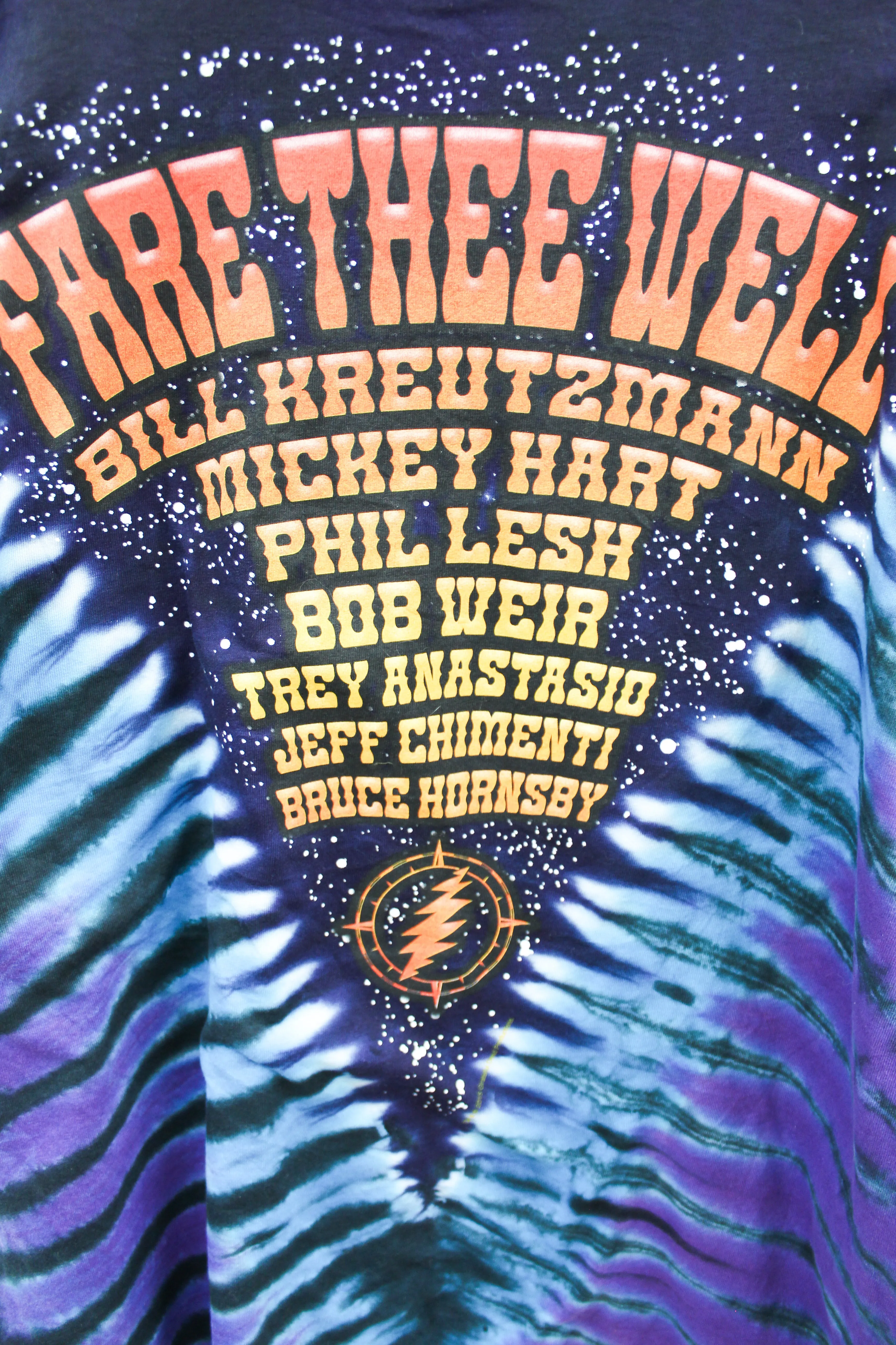 X- Grateful Dead Fare Thee Well Tie Dye Tee sold by HG Vintage product image thumbnail 4