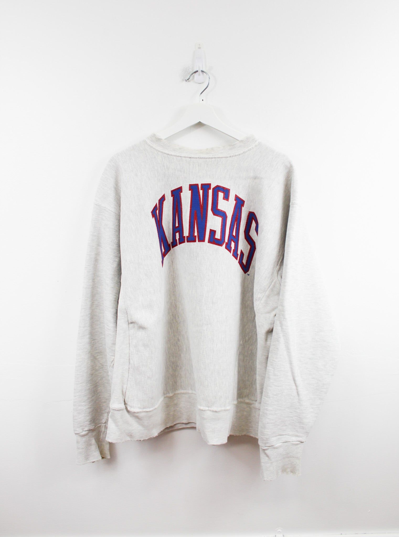 Kansas Script College Crewneck sold by HG Vintage
