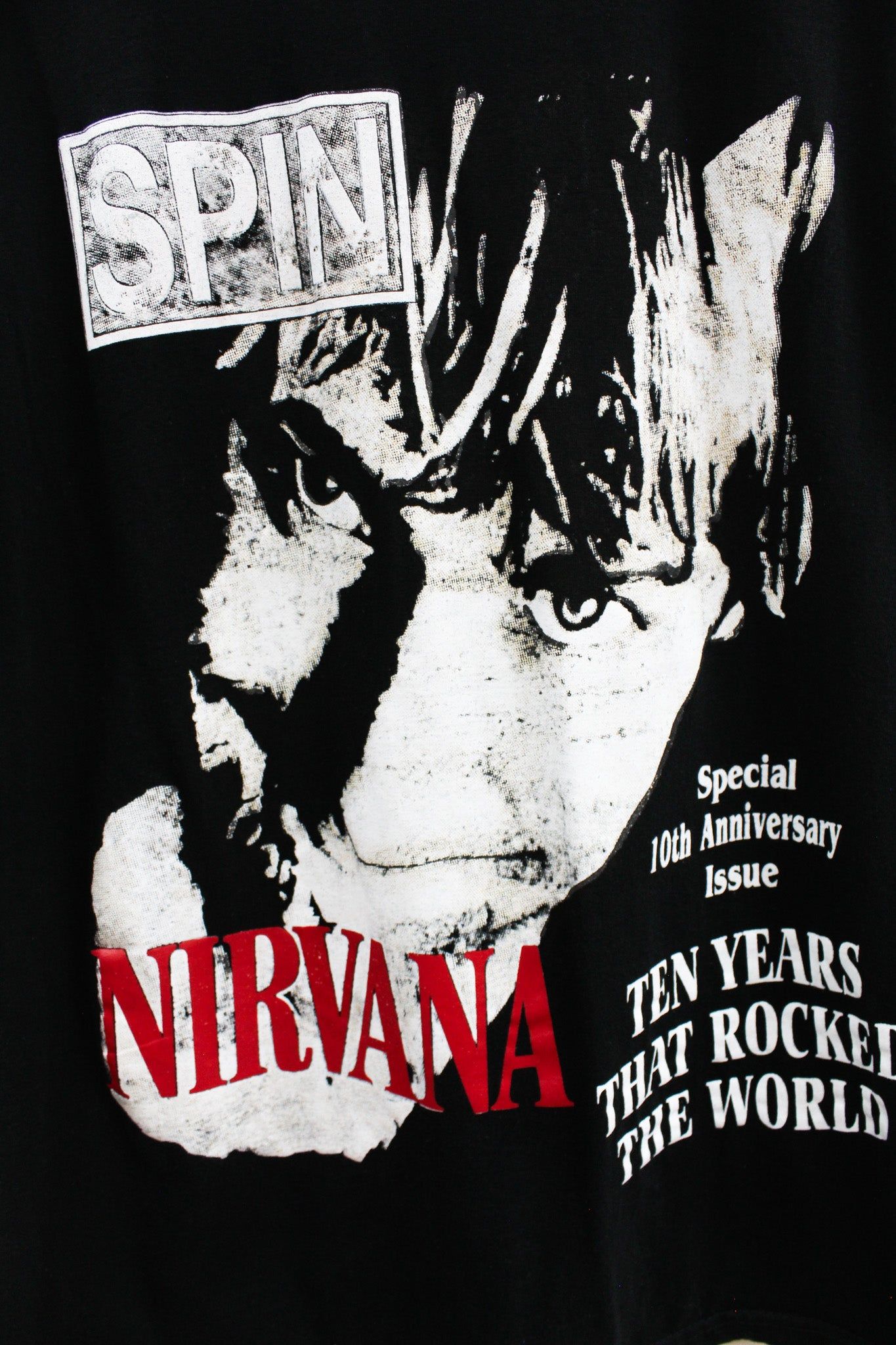 Nirvana 10th Anniversary Picture Bootleg Tee sold by HG Vintage product image thumbnail 2