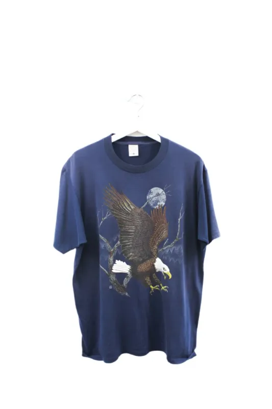 Z- Vintage 1992 Eagle & Moon Cotton Grove Tee sold by HG Vintage
