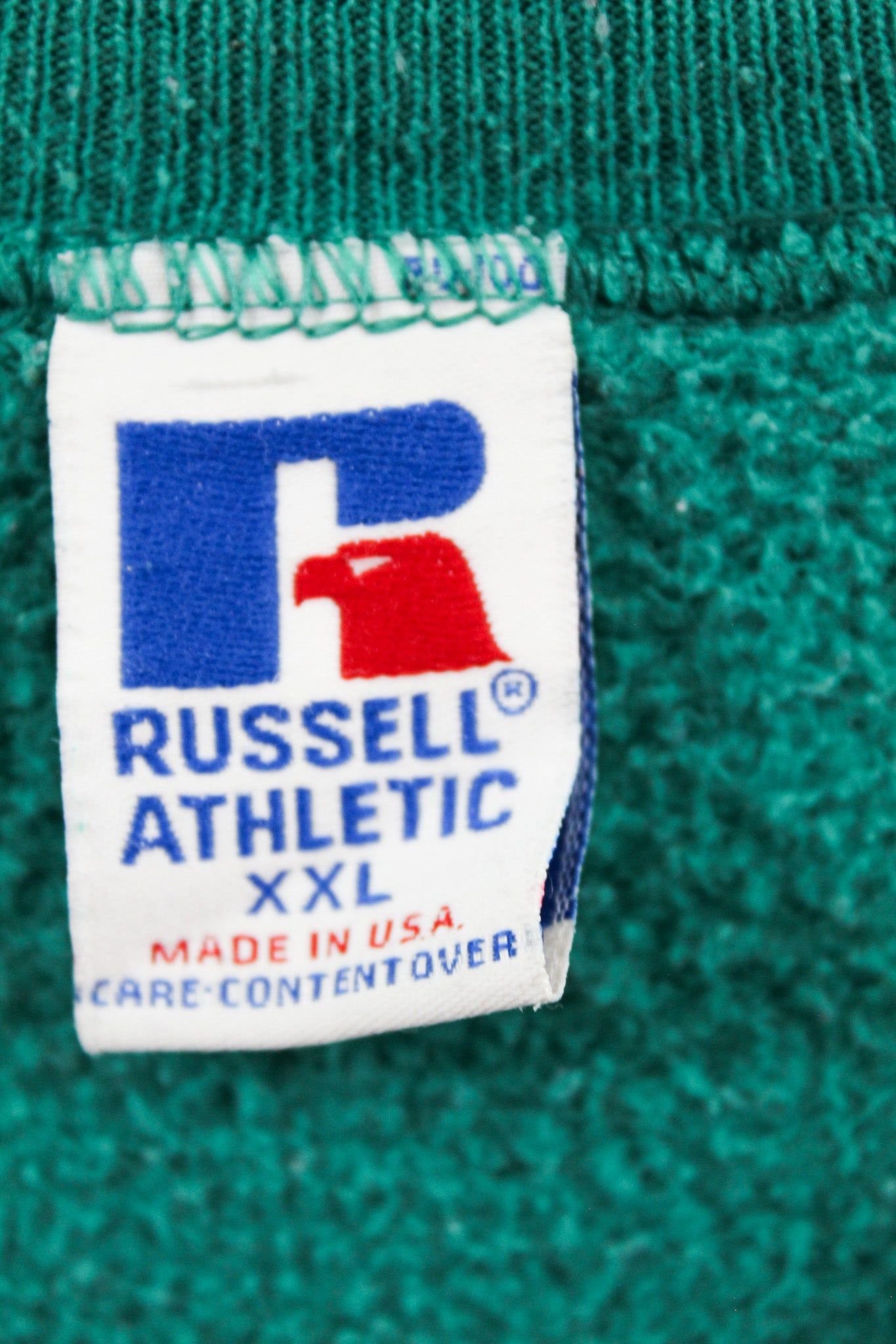Vintage 90s Russell Athletic Made In The USA Blank Crewneck sold by HG Vintage product image thumbnail 2