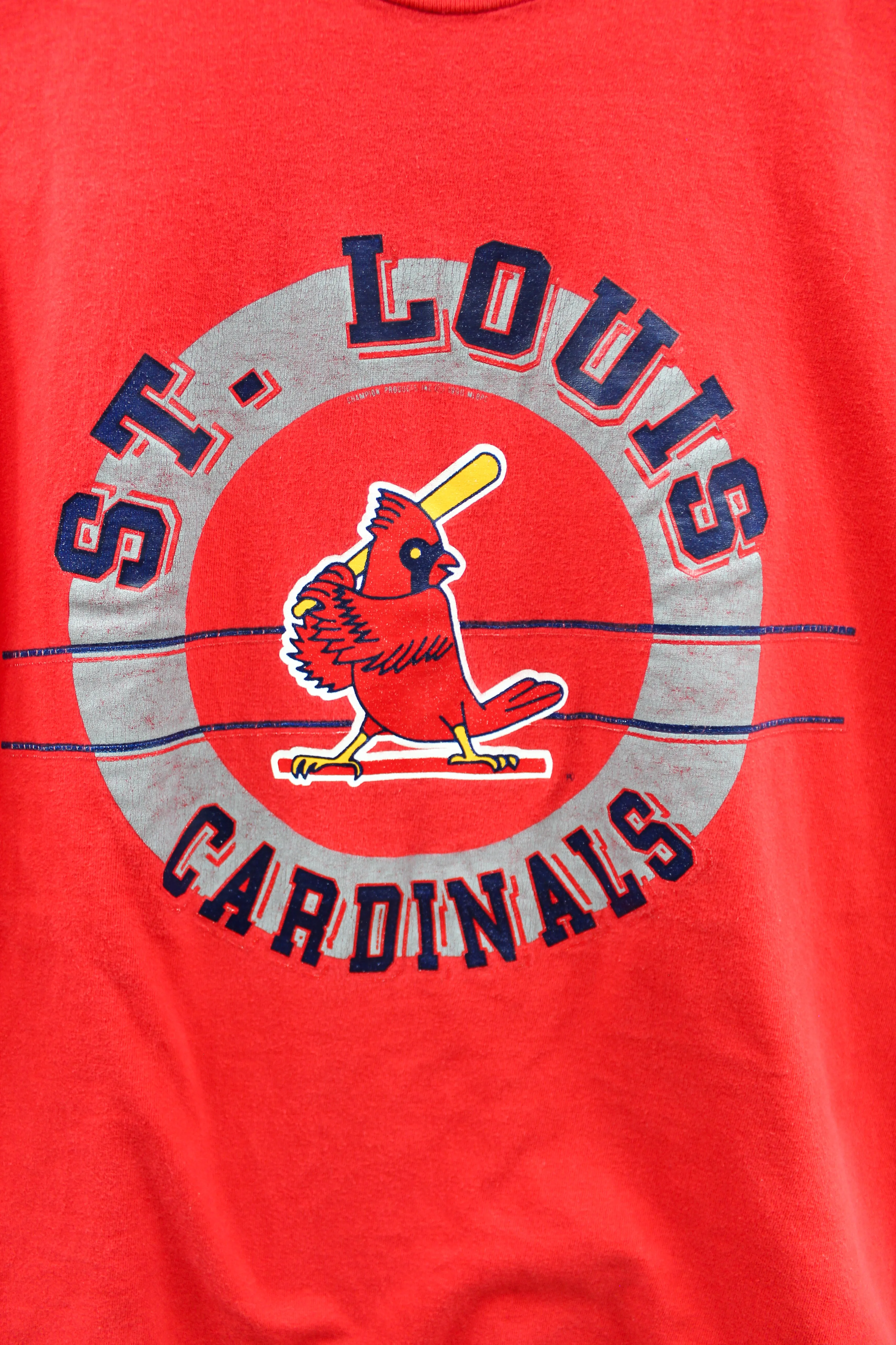 Z - Vintage Champions Single Stitch 1998 MLB St. Louis Cardinals Logo Tee sold by HG Vintage product image thumbnail 2