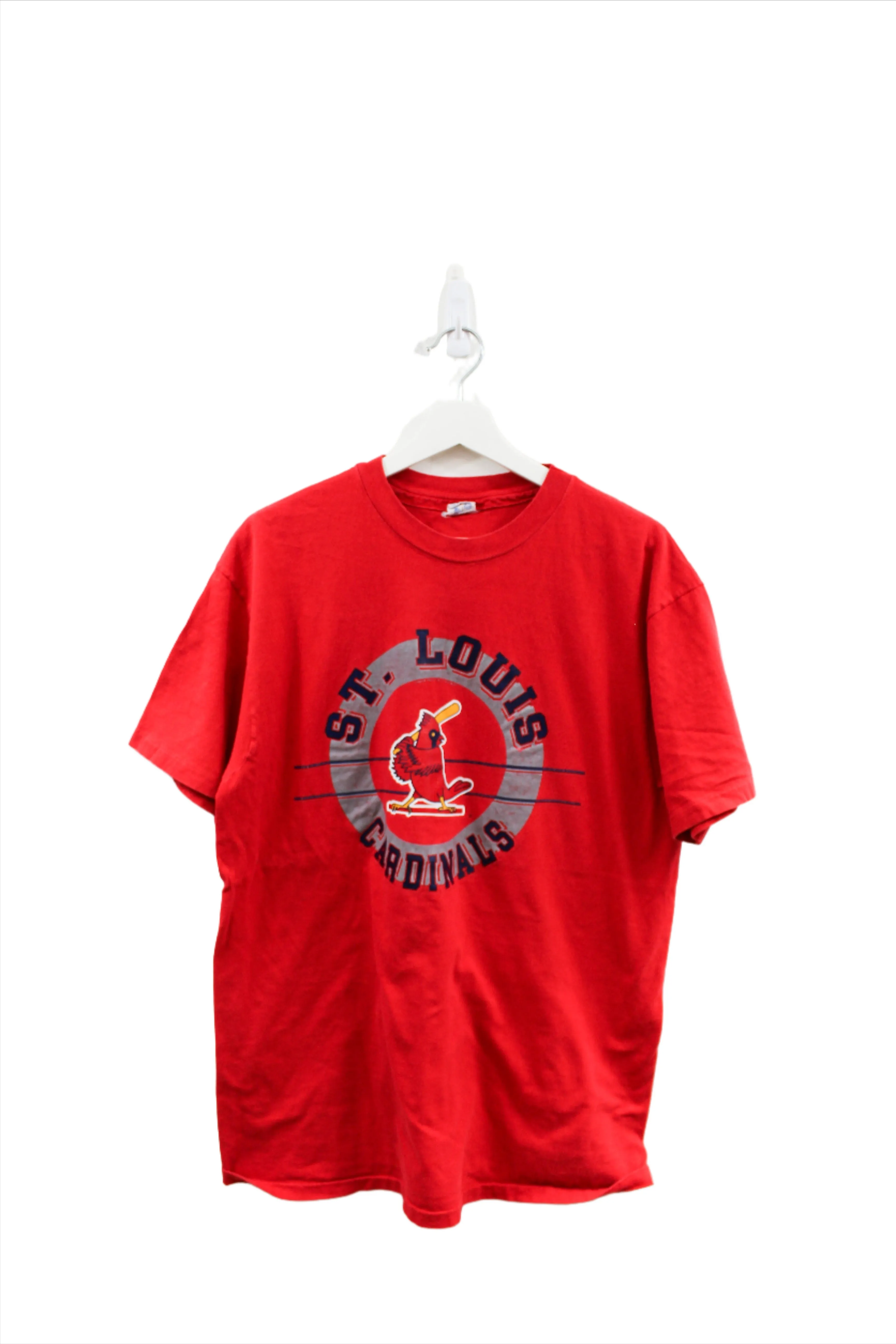 Z - Vintage Champions Single Stitch 1998 MLB St. Louis Cardinals Logo Tee sold by HG Vintage