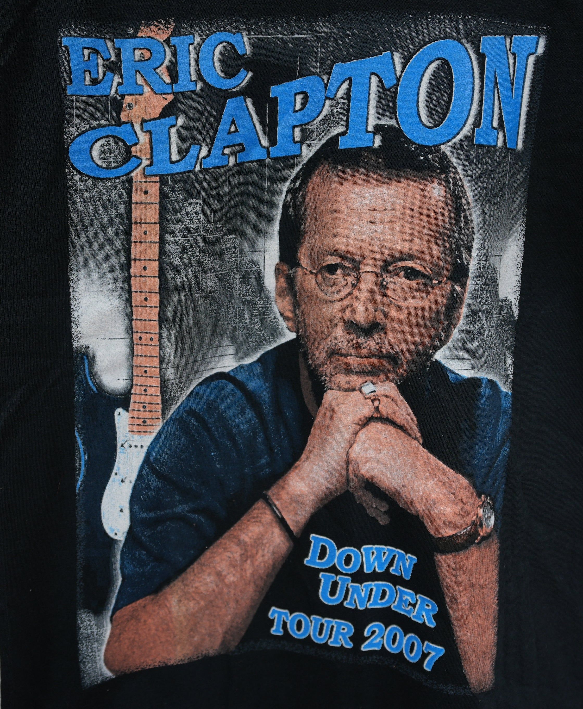 Eric Clapton Down Under Tour '07 deadstock Vintage Tee sold by HG Vintage product image thumbnail 2