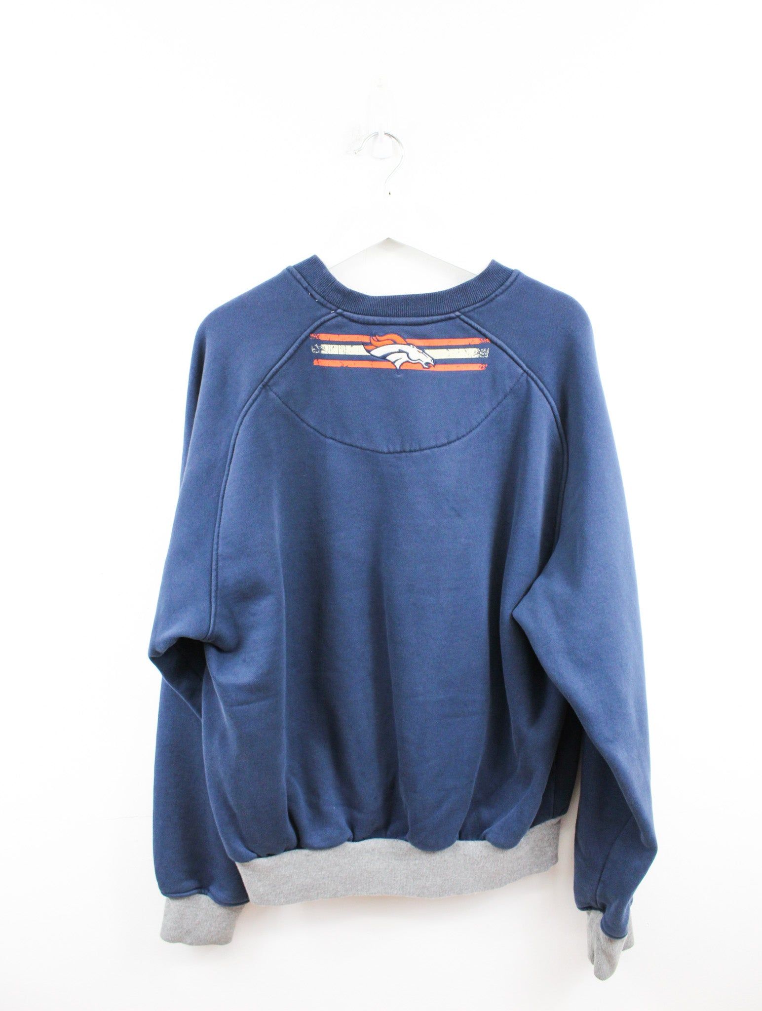 NFL Denver Broncos Embroidered Script & Logo Crewneck sold by HG Vintage product image thumbnail 3