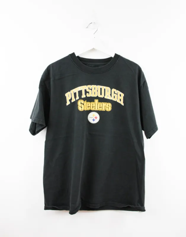 Vintage Pittsburgh Steelers Logo Tee sold by HG Vintage