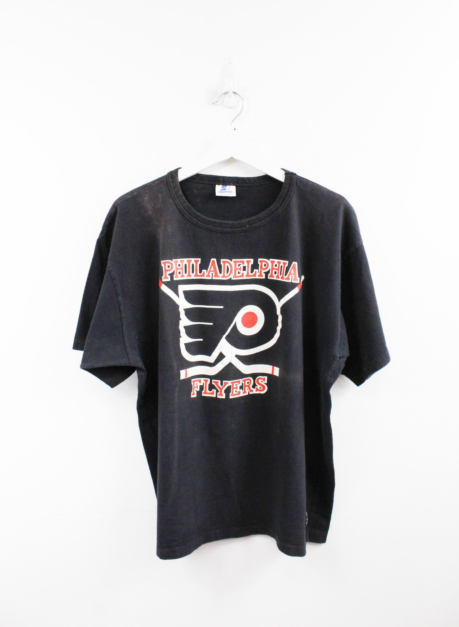 Starter X NHL Philadelphia Flyers Logo Tee sold by HG Vintage