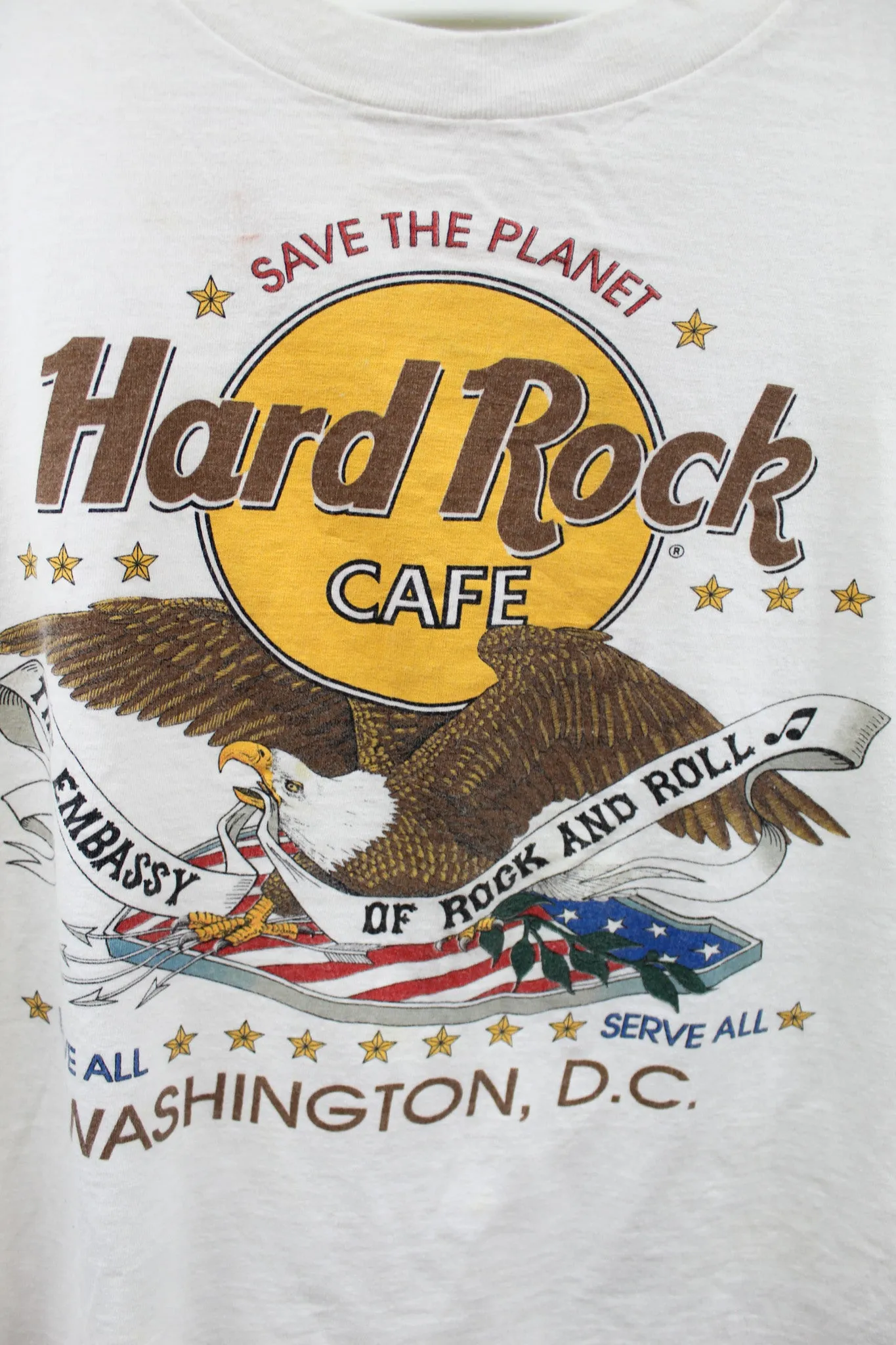 X - Vintage Hard Rock Cafe Washington DC Eagle Tee sold by HG Vintage product image thumbnail 2